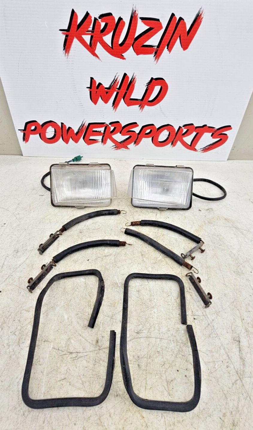 1993 HONDA GOLDWING GL1500 Right Left Fog Light Housing & Bulbs & MTG Hardware