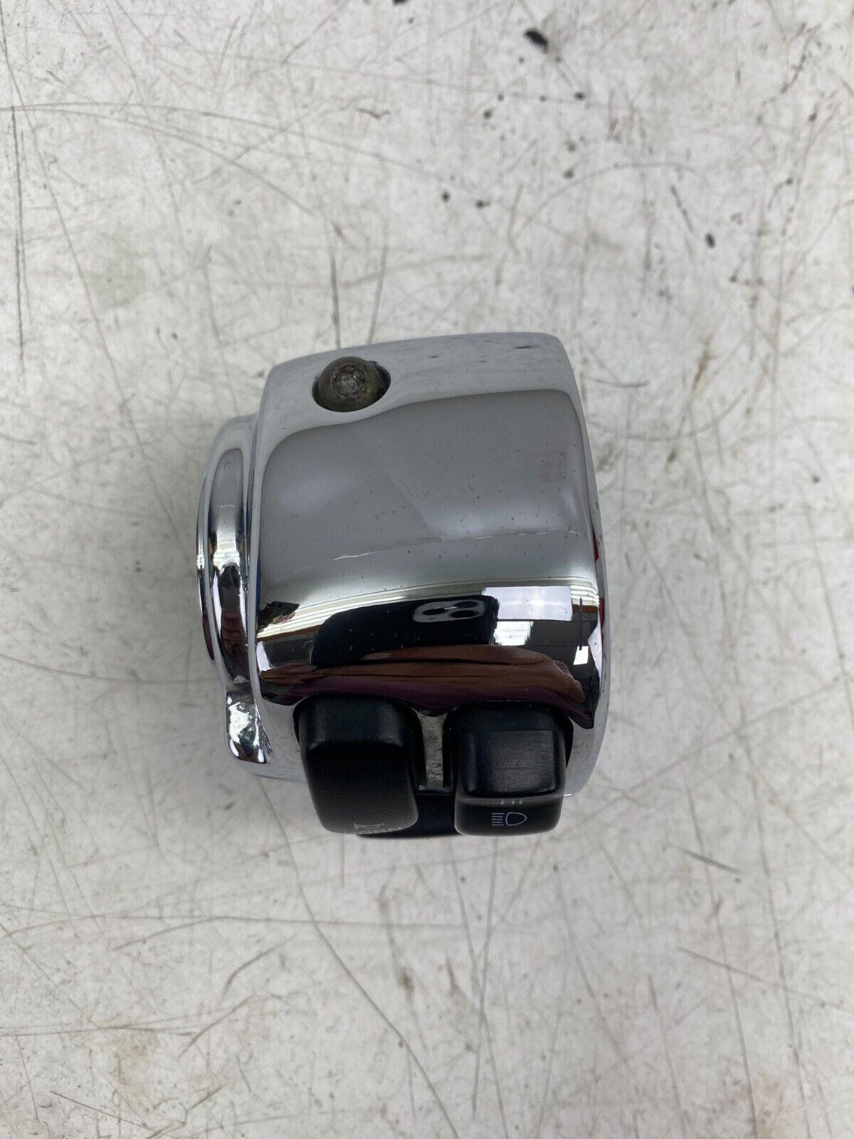 2001 HARLEY SOFTAIL DEUCE Chrome Left Hand Switch Housing Buttons