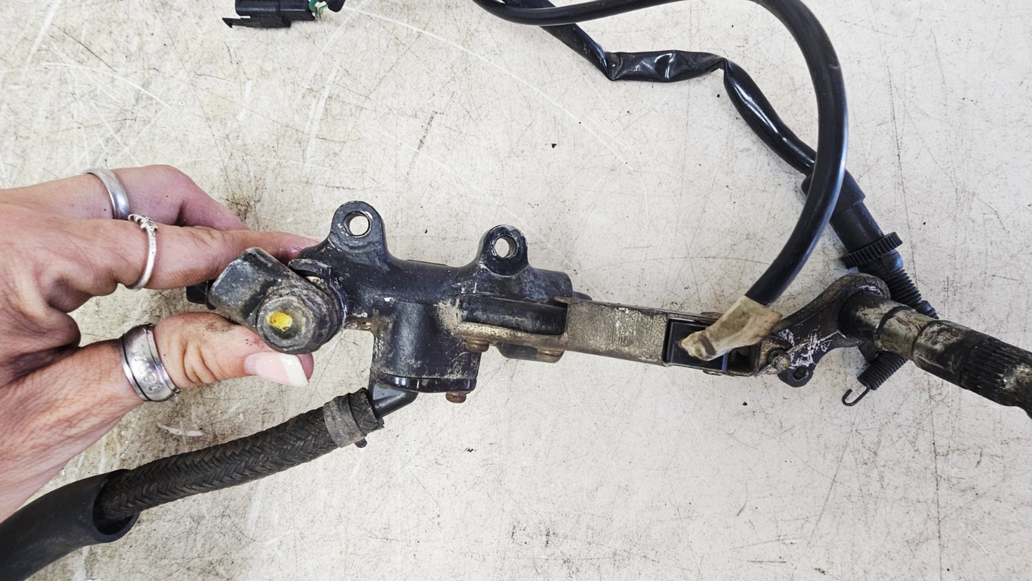 1995 HONDA GOLDWING GL1500 Rear Brake Master Cylinder + Fluid Reservoir