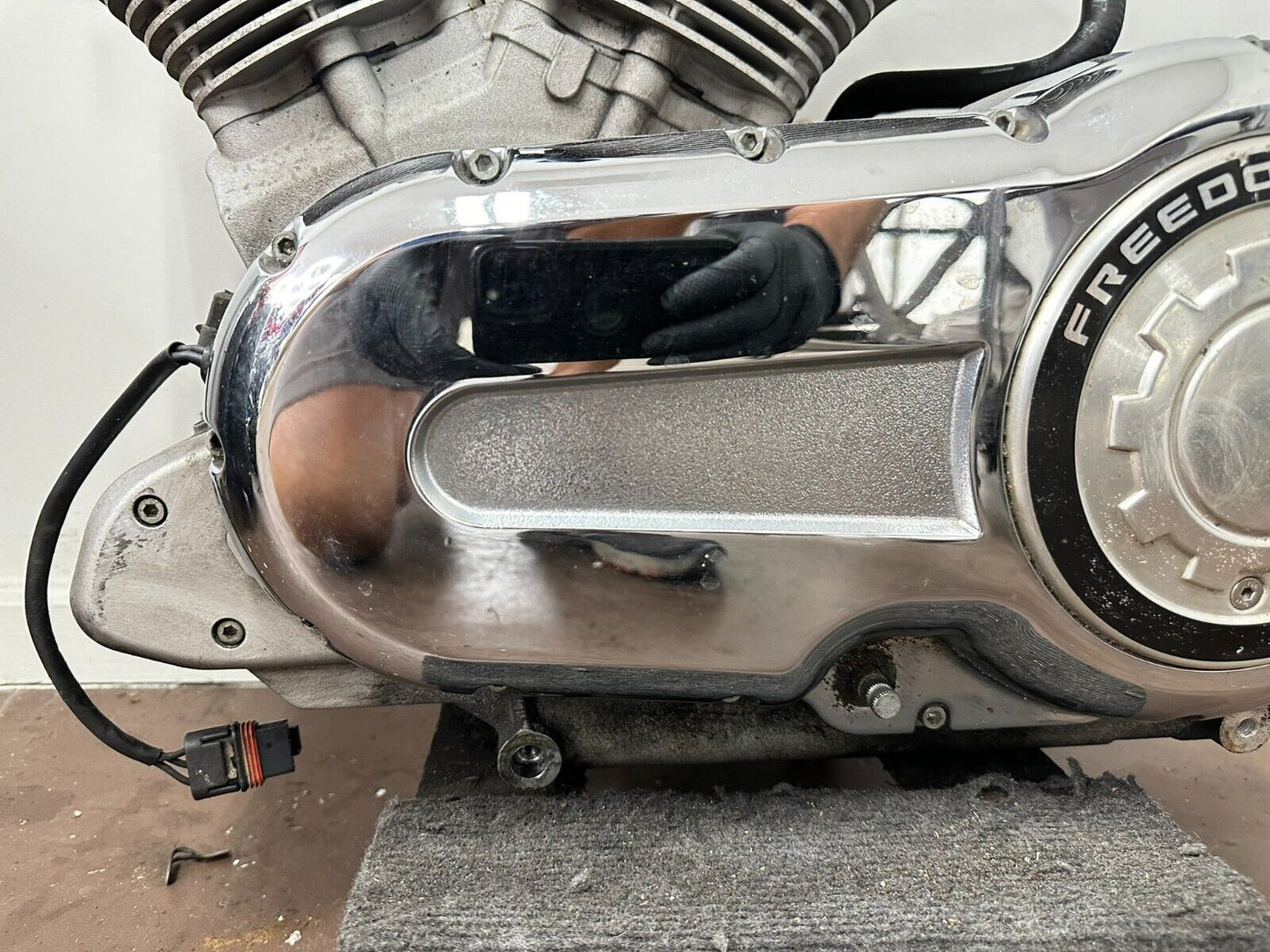2006 Victory Kingpin 100 CI Engine Motor Transmission Video Inside
