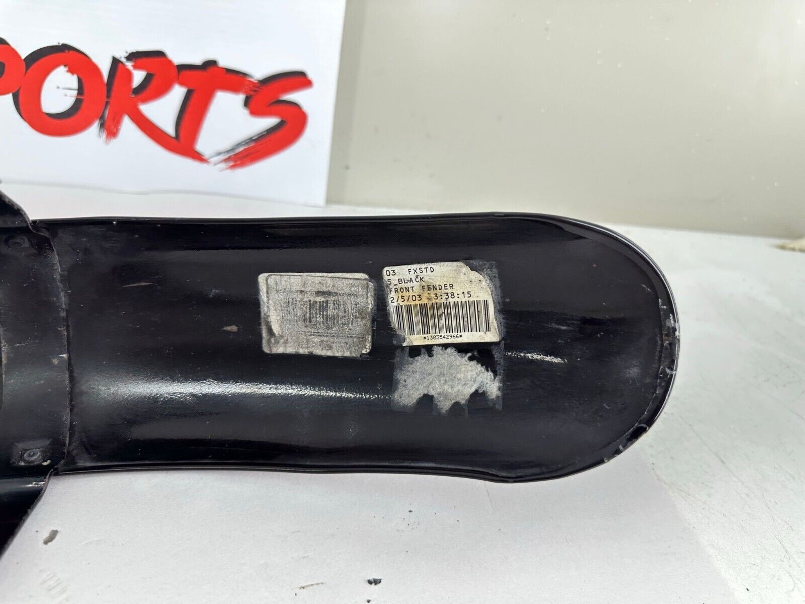 2003 HARLEY SOFTAIL DEUCE Front Fender 100 Anniversary