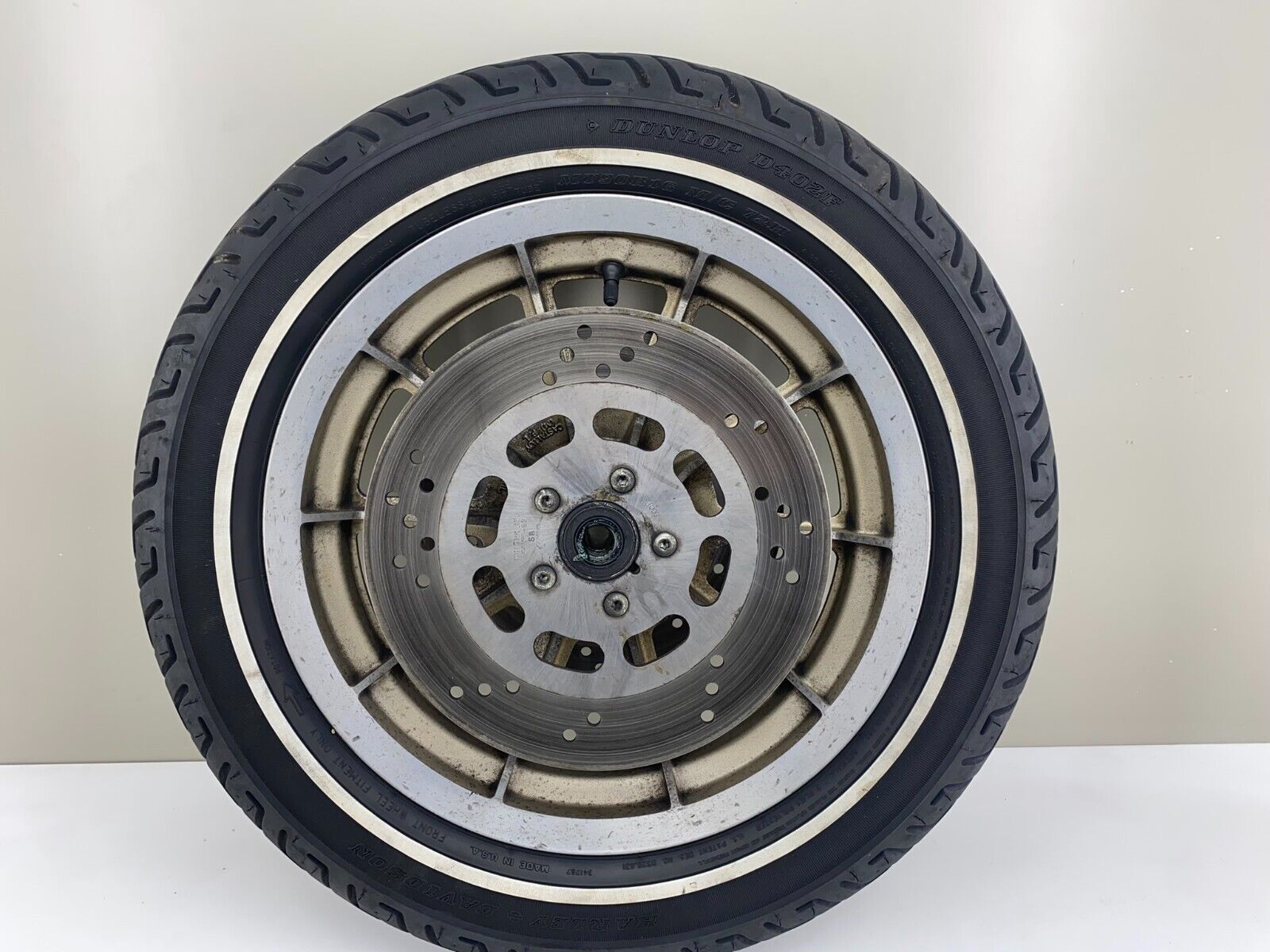 1995 HARLEY ELECTRA GLIDE 30th Anniversary Gold Front Wheel Rim 10 Spoke