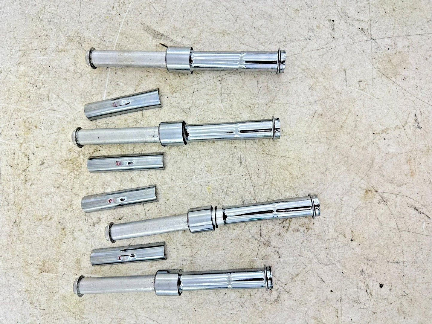 1999 HARLEY SOFTAIL Chrome Adjustable Push Rod Covers
