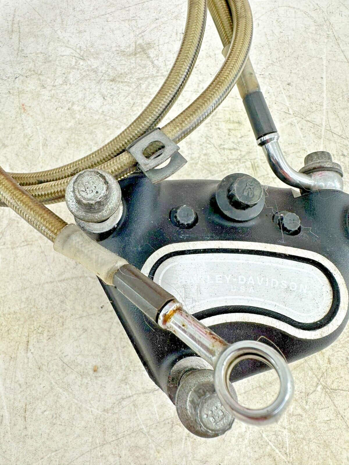 1999 HARLEY DYNA Front Left Brake Caliper Sportster Softail