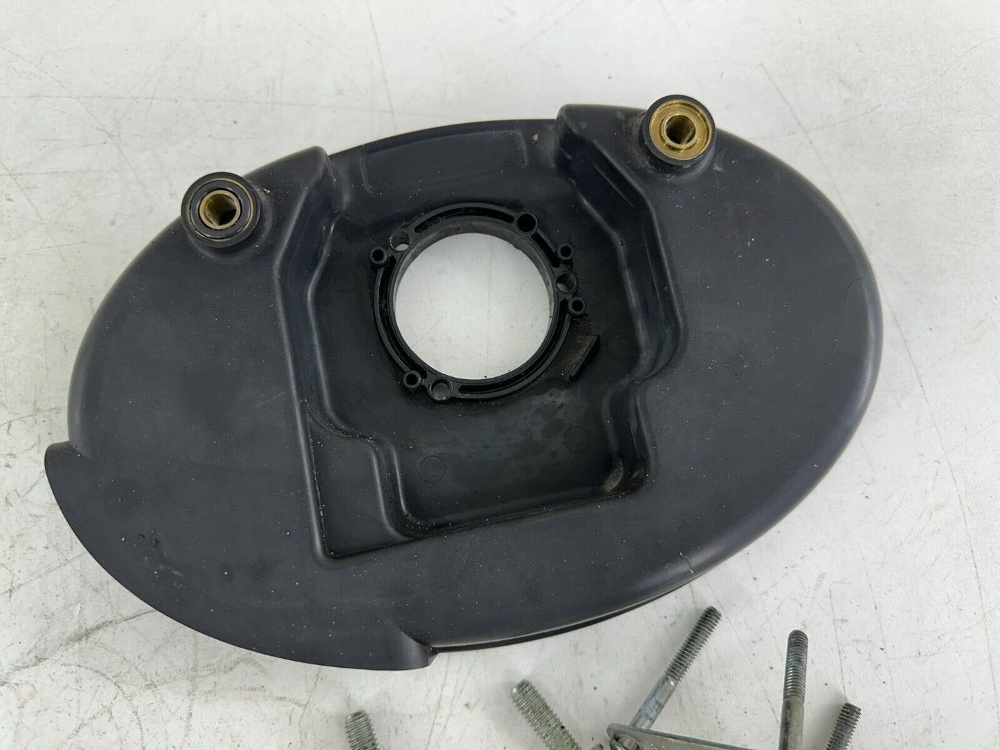 2003 HARLEY DAVIDSON SOFTAIL Air Filter Housing Backing Plate Chrome Cover