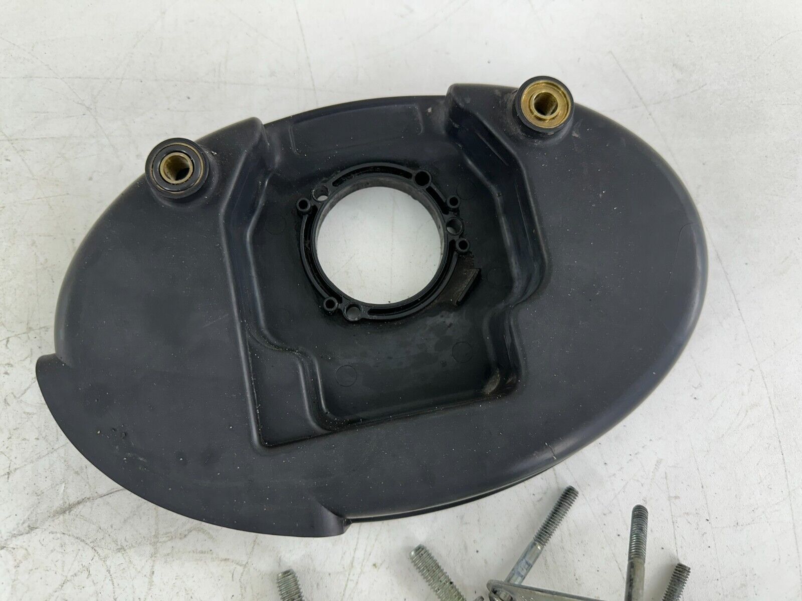 2003 HARLEY DAVIDSON SOFTAIL Air Filter Housing Backing Plate Chrome Cover