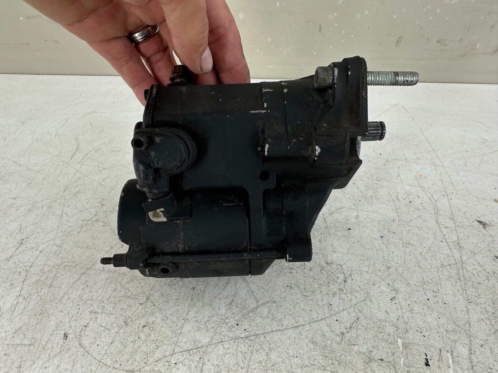 HARLEY FLH ROADKING SOFTAIL DYNA Touring Evo Engine Starter Motor