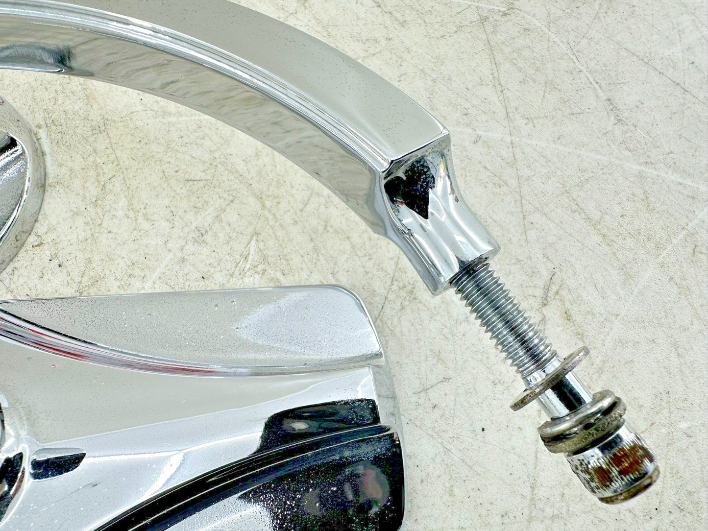 2002 HARLEY DYNA LOW RIDER Chrome Right Left Rear View Mirrors