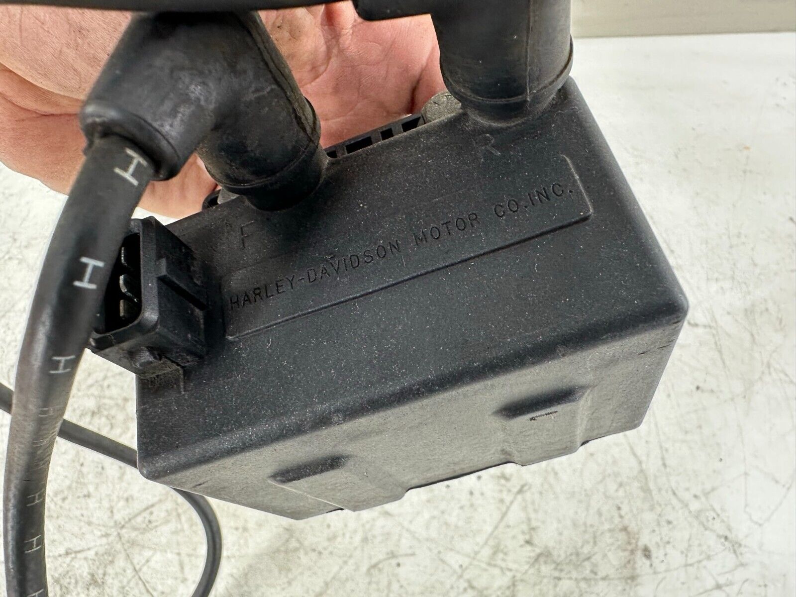 1996 HARLEY FLH ROADKING TOURING EFI Fuel Injected Ignition Coil & Wires