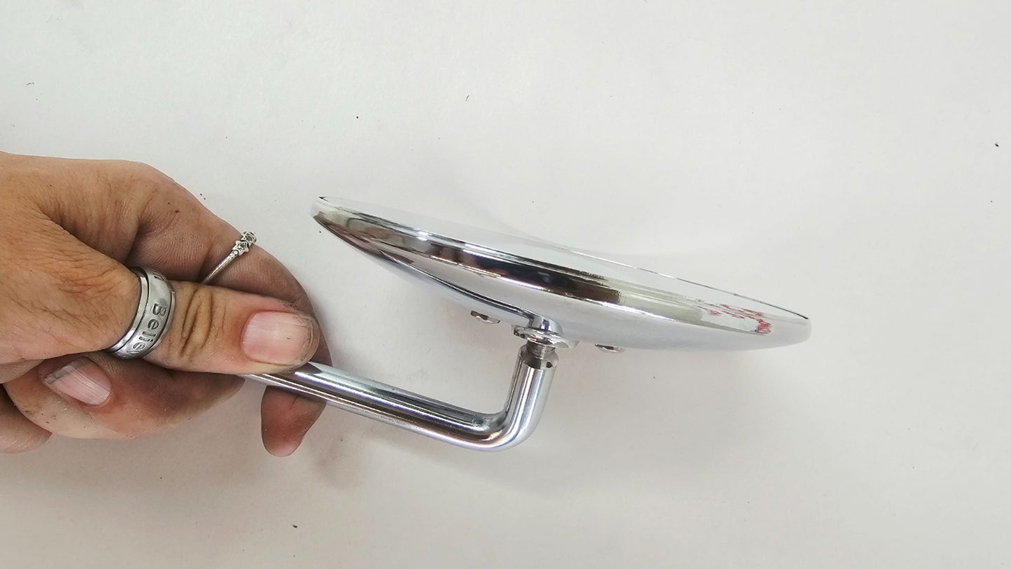 1995 HARLEY SOFTAIL FATBOY Chrome Round Mirrors Left Right Set