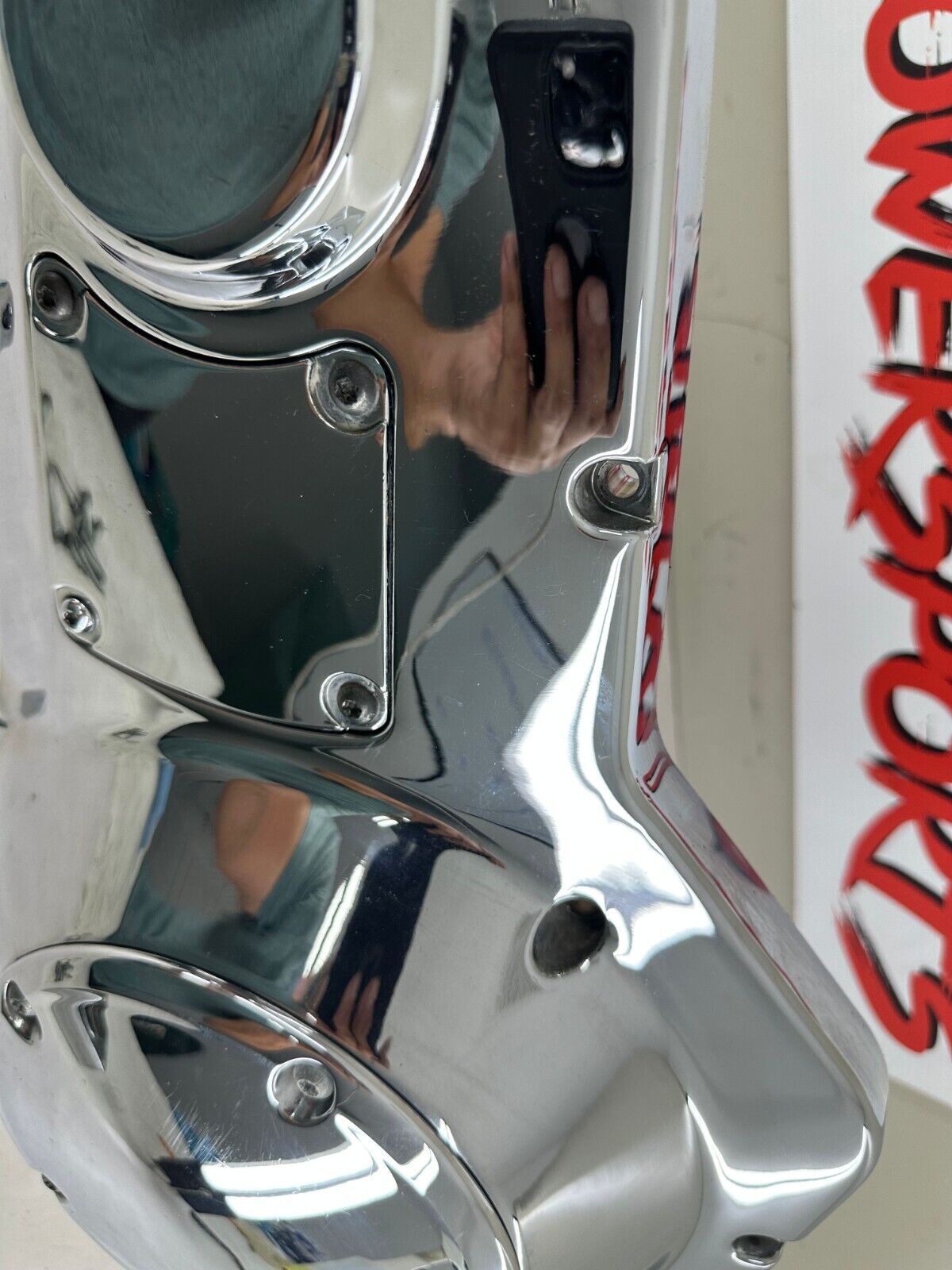 2000 HARLEY FLH ELECTRA GLIDE Chrome Outer Primary Clutch Cover