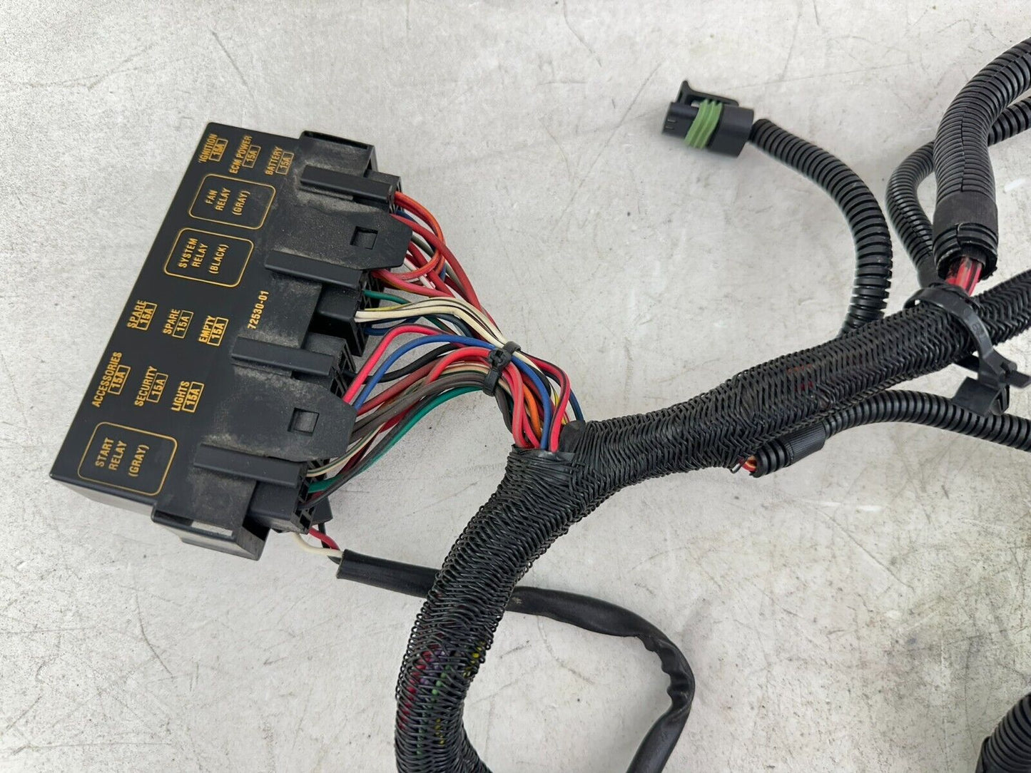 2003 Harley Davidson V Rod VRSCA Main Wire Wiring Harness Fuse + Relay Un-Cut
