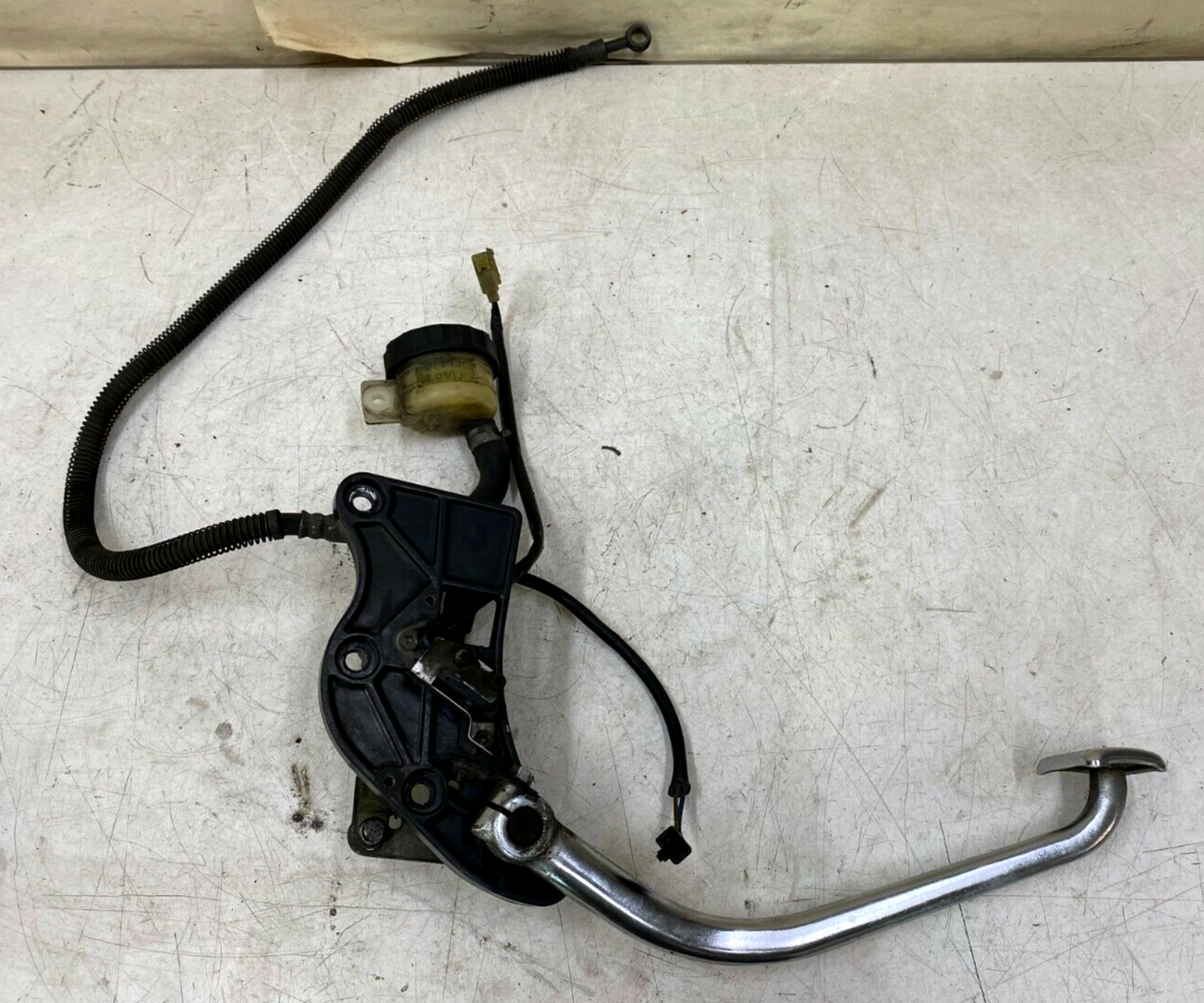 86-03 Kawasaki ZG1200 Voyager XII Driver Brake Pedal Foot Peg Master Cylinder
