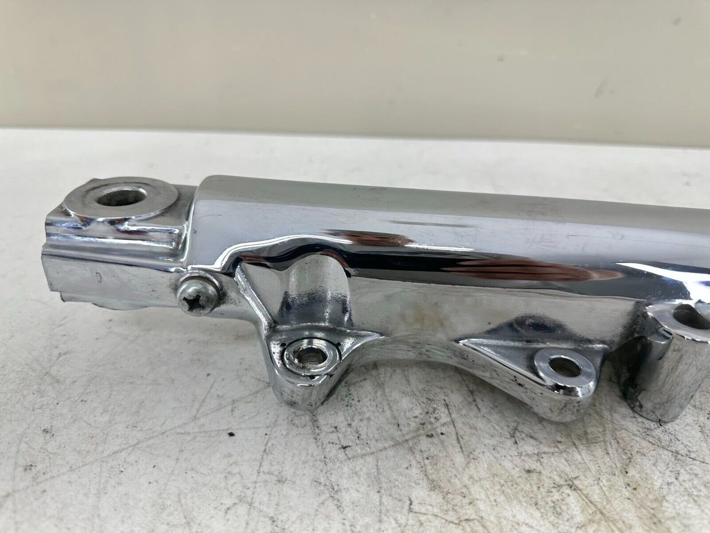 1999 HARLEY DAVIDSON SOFTAIL Front Fork Tube Left Side Chrome Lower 86-05