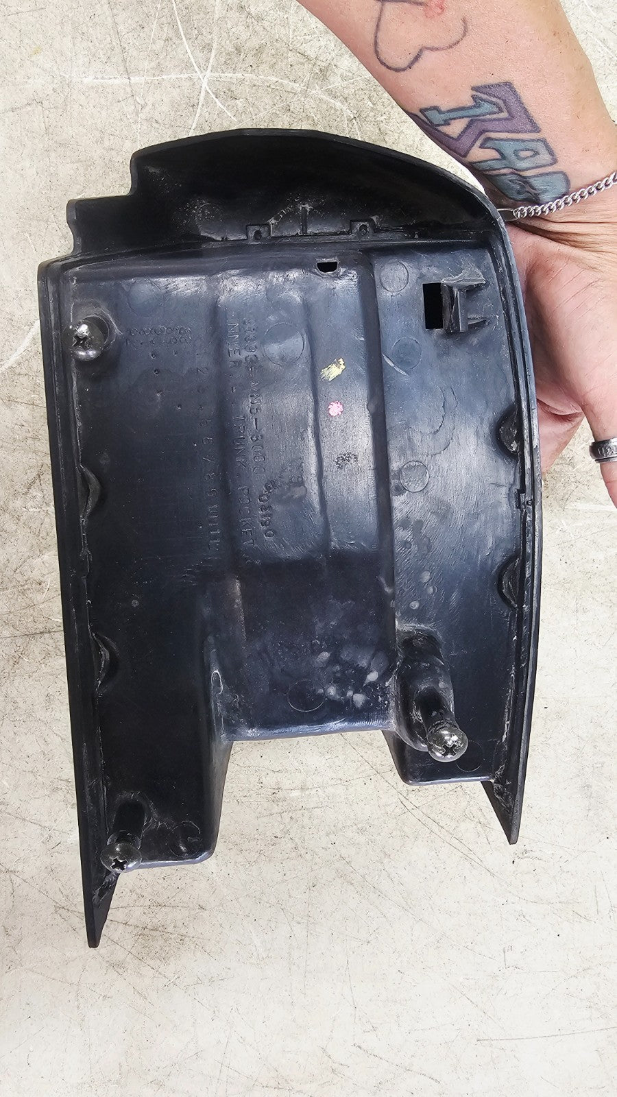 1993 HONDA GOLDWING GL1500 Left Side Trunk Storage Pocket W/ Lid OEM Replacement