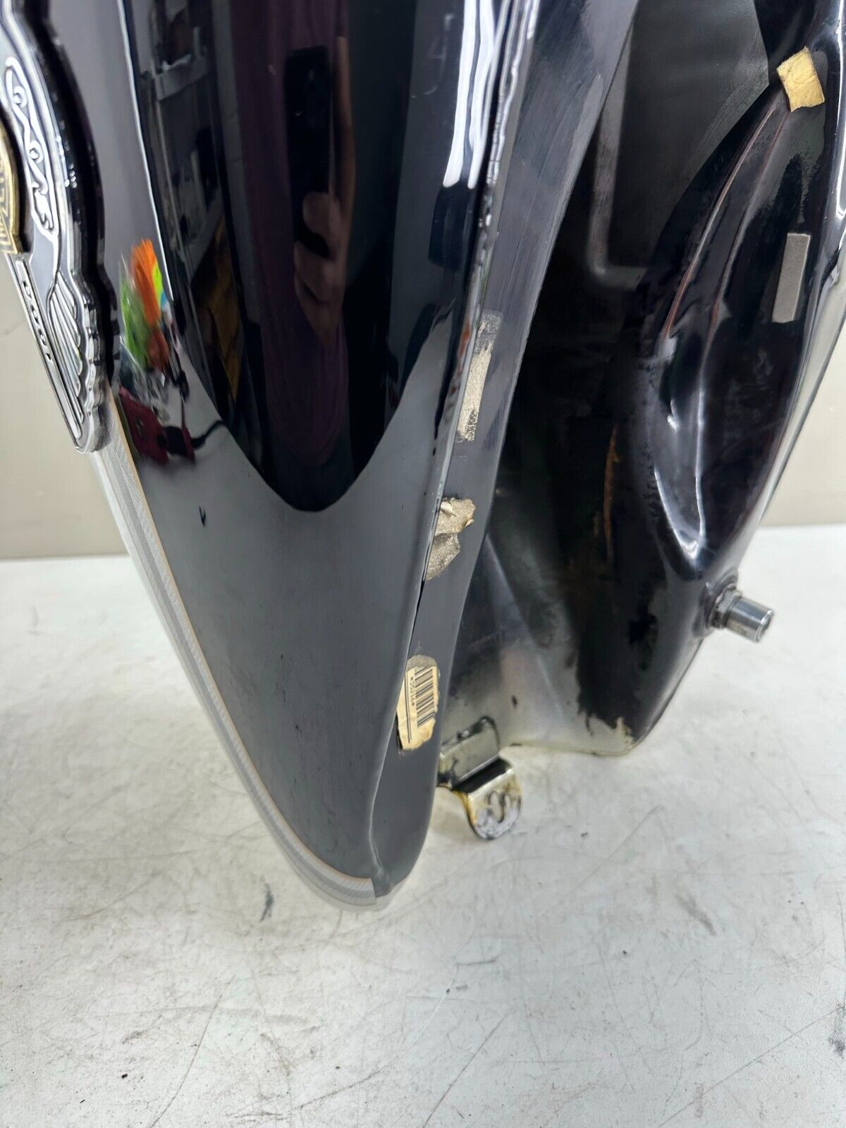 2003 HARLEY FLH ELECTRA GLIDE 100TH ANNIVERSARY PAINT GAS FUEL TANK w/ BADGES