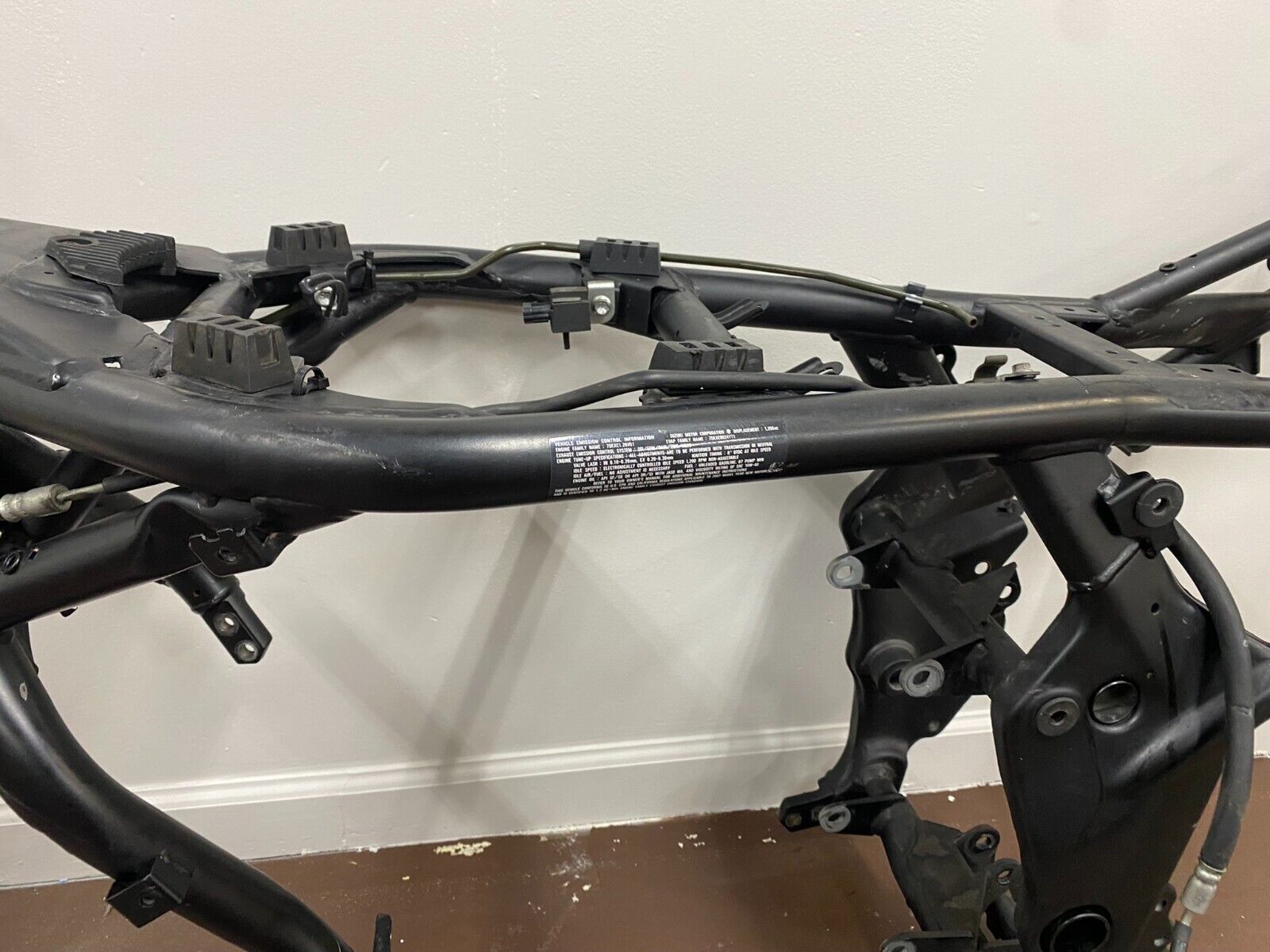 2007 SUZUKI BANDIT 1250 1250S Frame Chassis Straight Nice