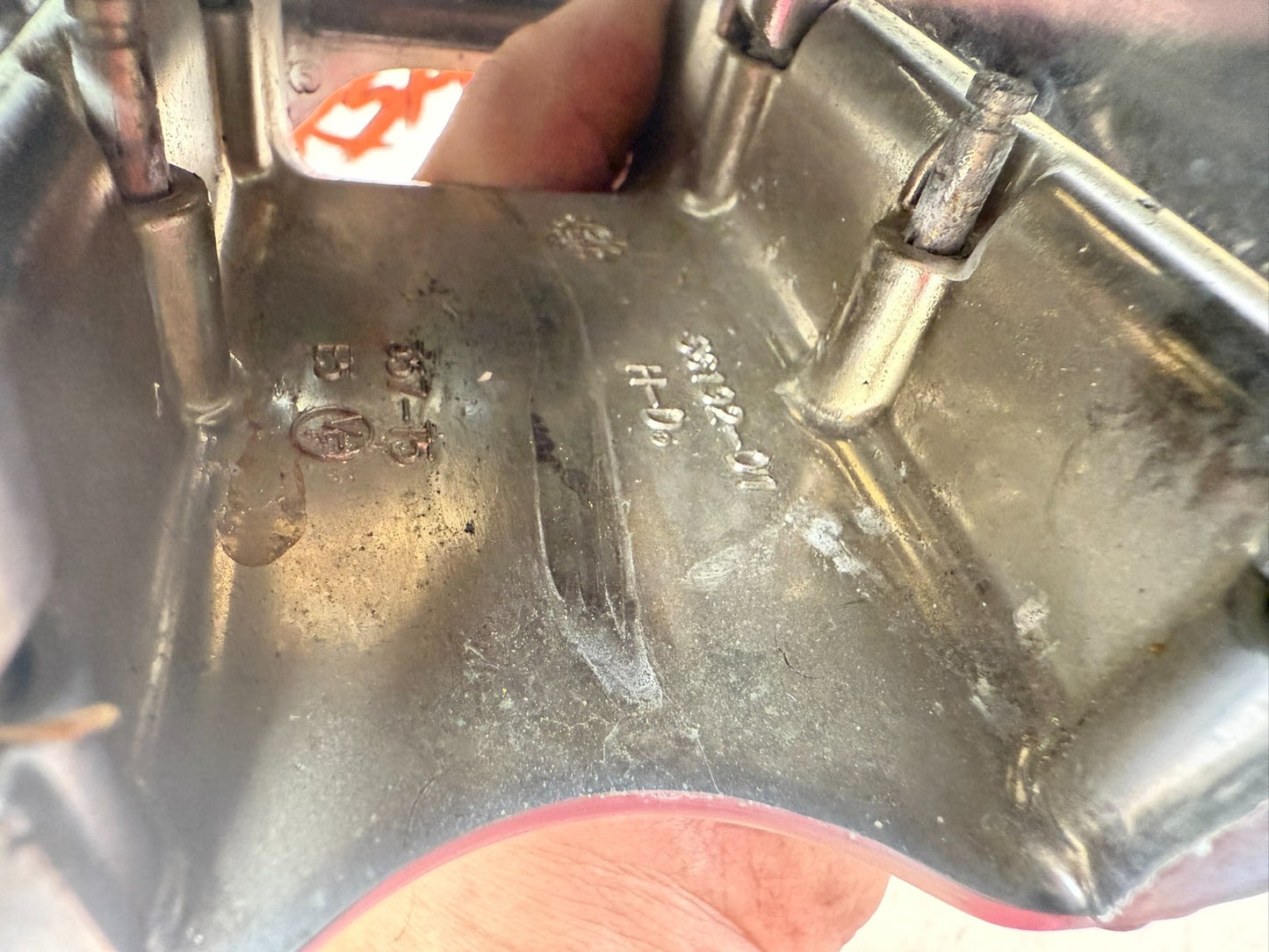 2003 Harley Davidson Sportster Handlebar Clamp Riser Clamp Chrome