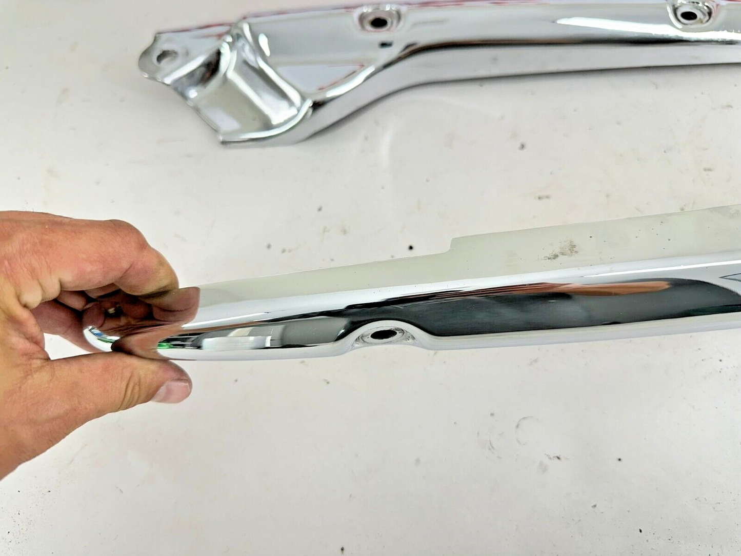 1998 HONDA VALKYRIE TOURING Chrome Rear Frame Fender Strut Arm Bars