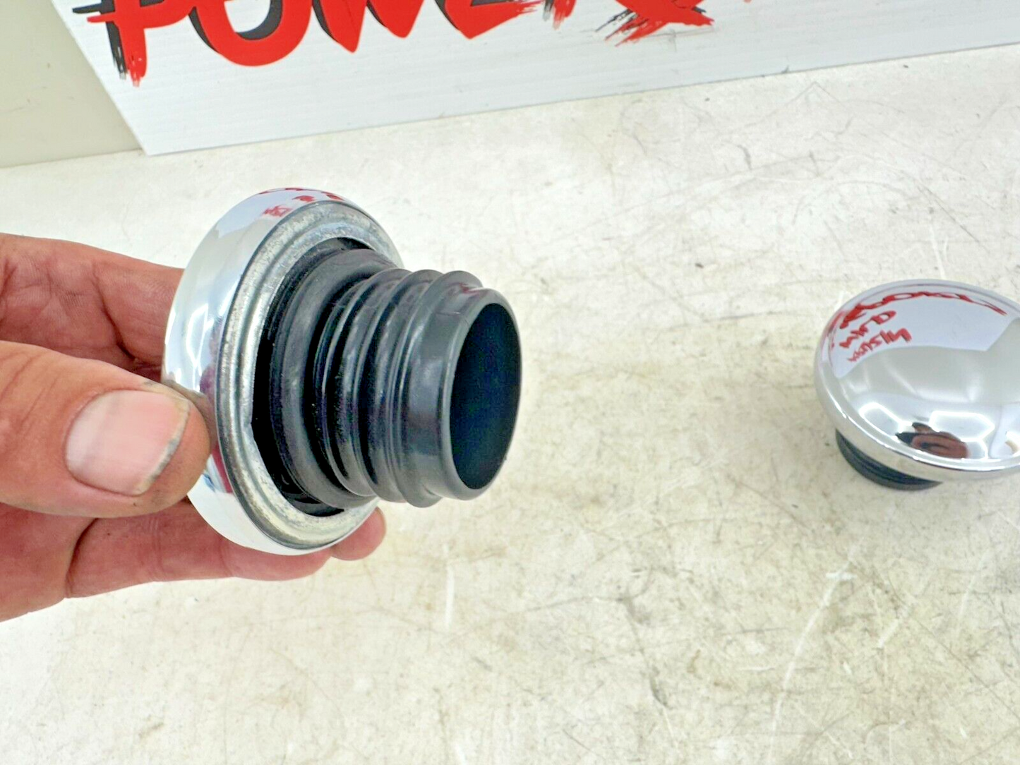 1999 HARLEY SOFTAIL OEM HD Gas Cap Right Left Set