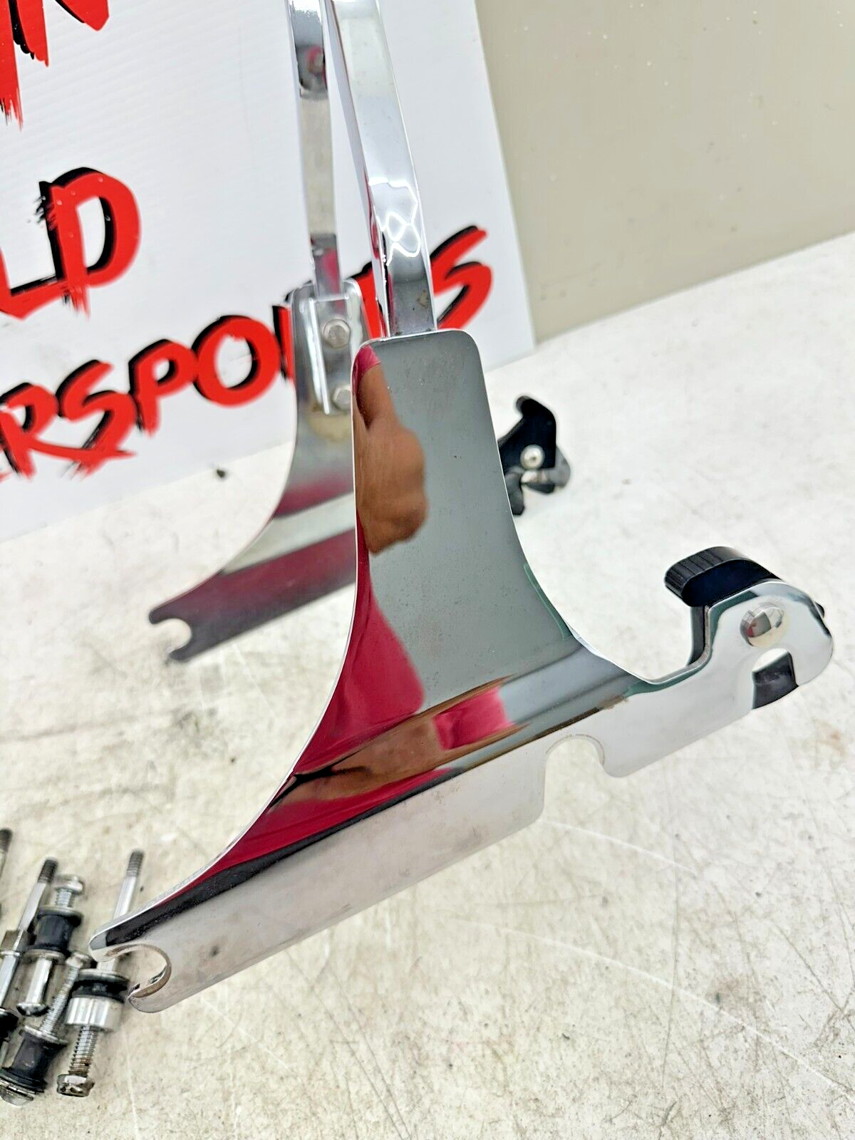 2001 HARLEY SOFTAIL Heritage Springer FLSTS Sissy Bar Docking Hardware