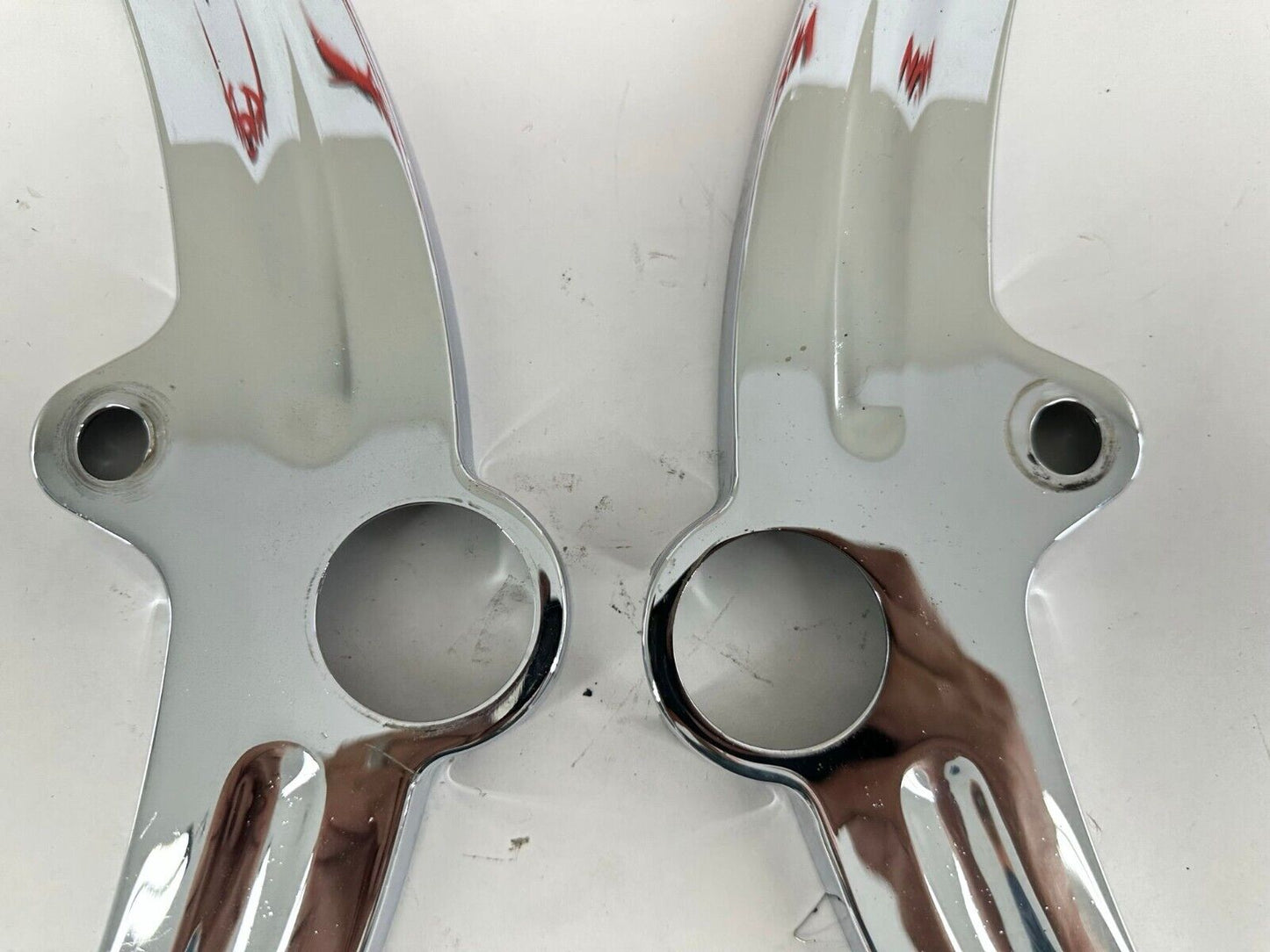 2005 HARLEY DAVIDSON SOFTAIL Chrome Right Left Frame Cover Guard