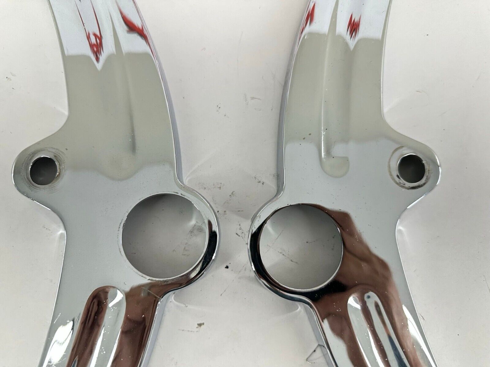 2005 HARLEY DAVIDSON SOFTAIL Chrome Right Left Frame Cover Guard