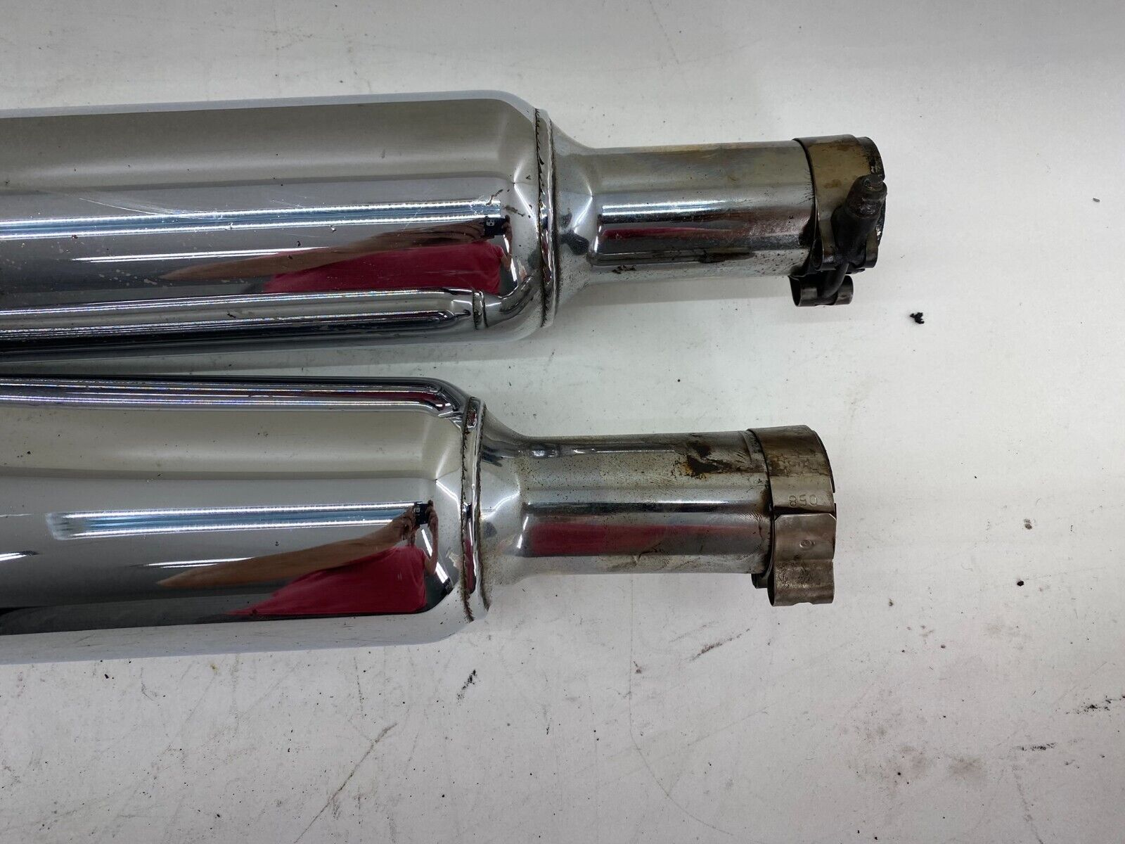 1995 HARLEY ELECTRA GLIDE Right Left Slip On Exhaust Muffler Silencer