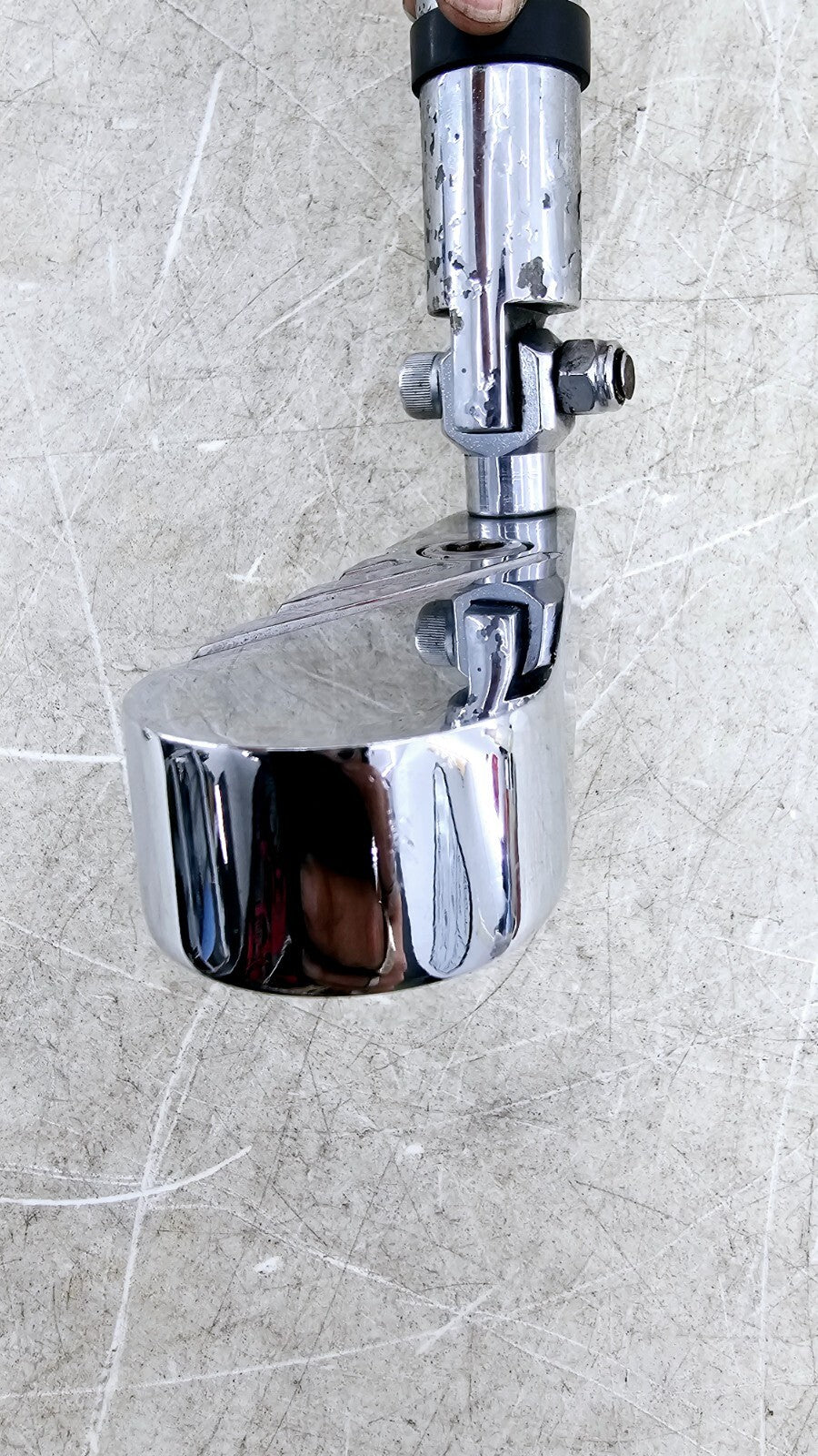 1988 HARLEY SOFTAIL Passenger Chrome Left Right Footpegs Footrest Bracket