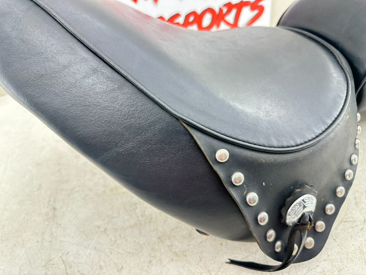1995 HARLEY SOFTAIL Driver Passenger Seat Saddle 2 Up Studded