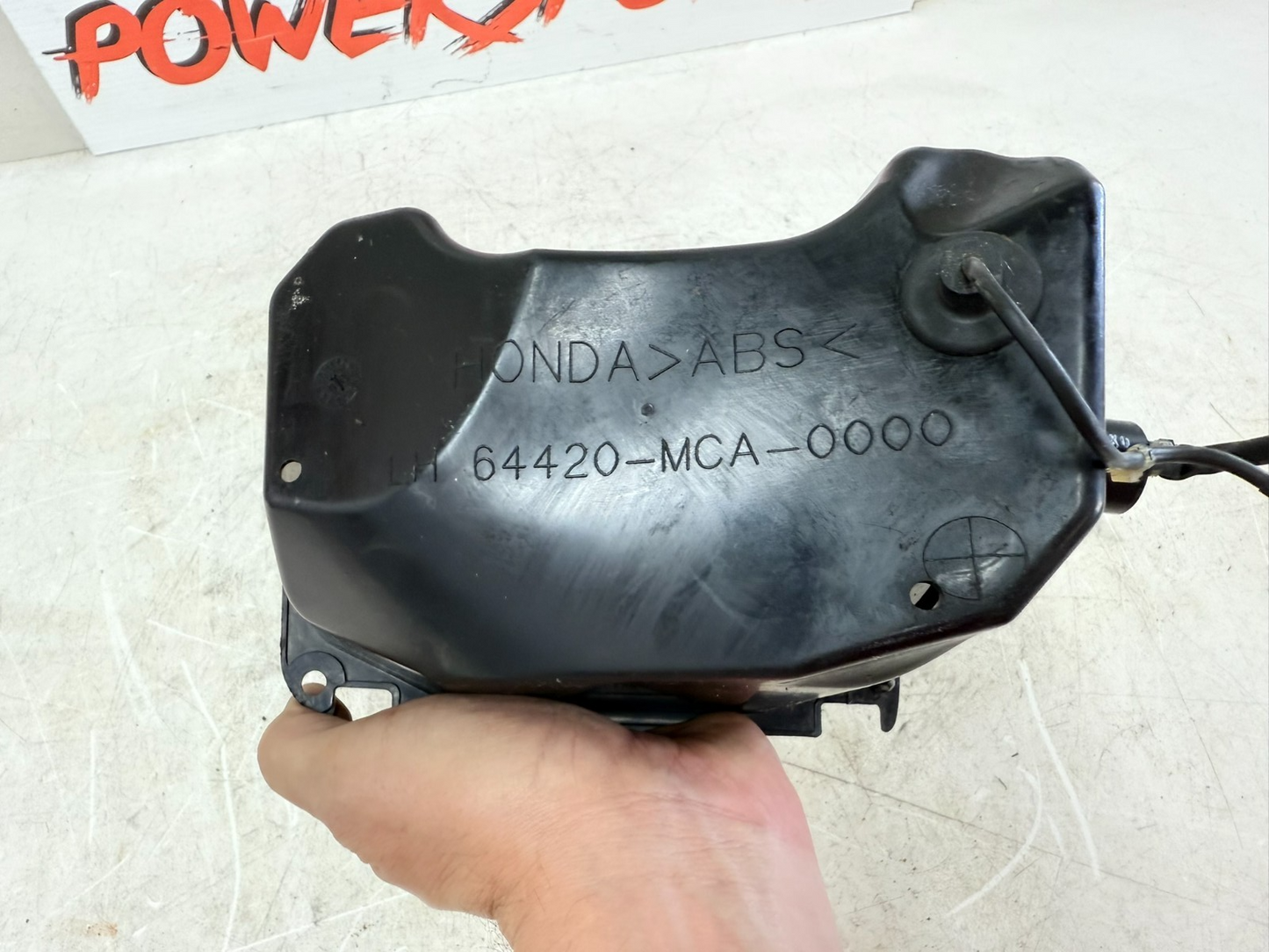 2002 Honda Goldwing GL1800 Front Storage Glove Box Left Side Air Duct