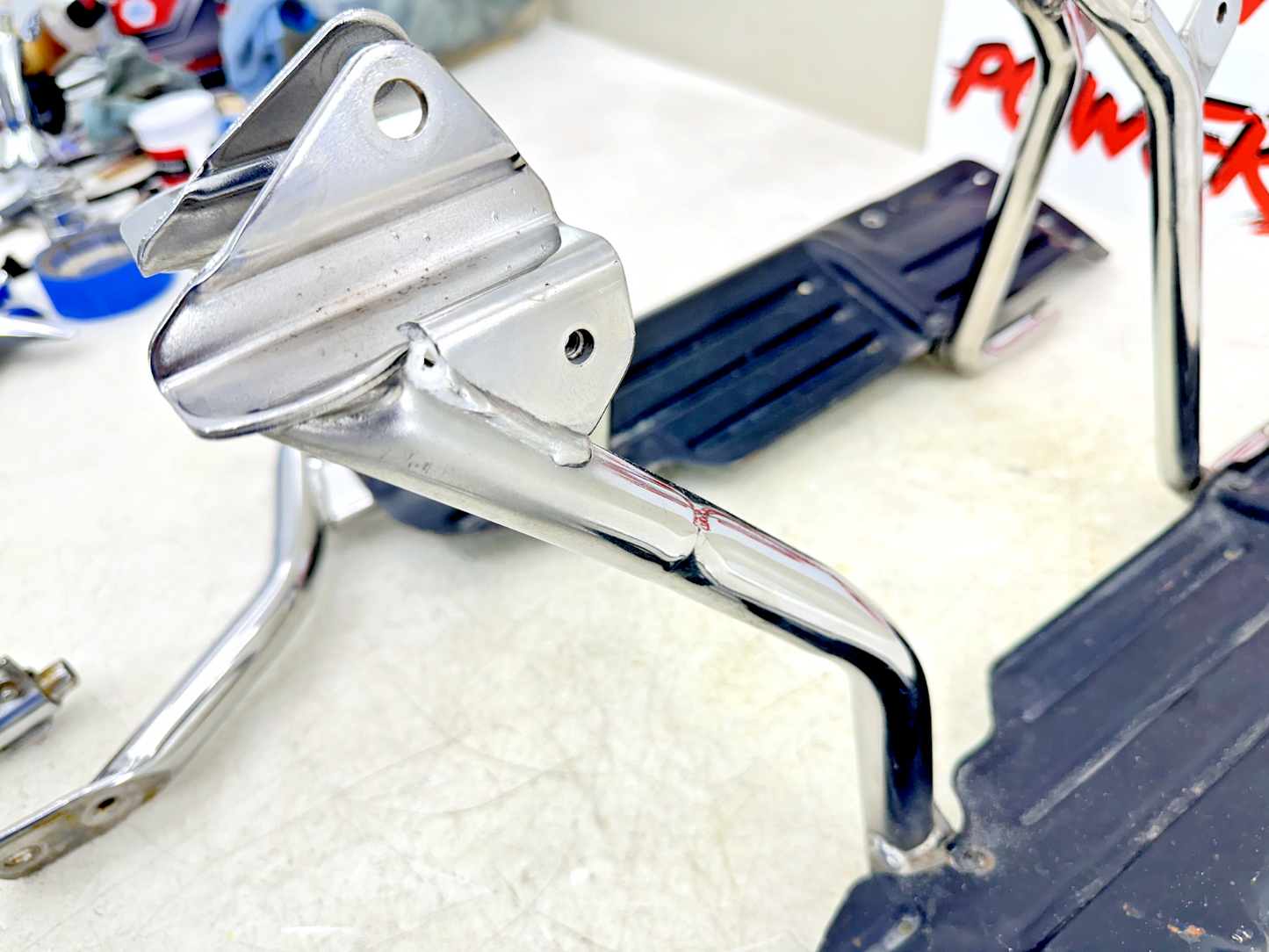 1999 HONDA VALKYRIE INTERSTATE Right + Left Saddlebag Mounting Frame Bars