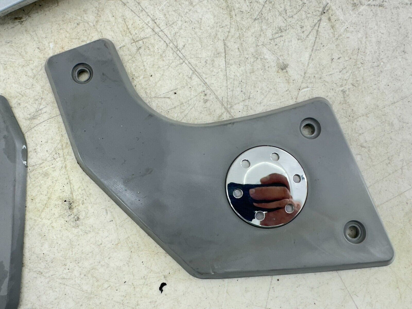 2004 Honda Goldwing GL1800 Passenger Floorboard + Frame Cover Guard
