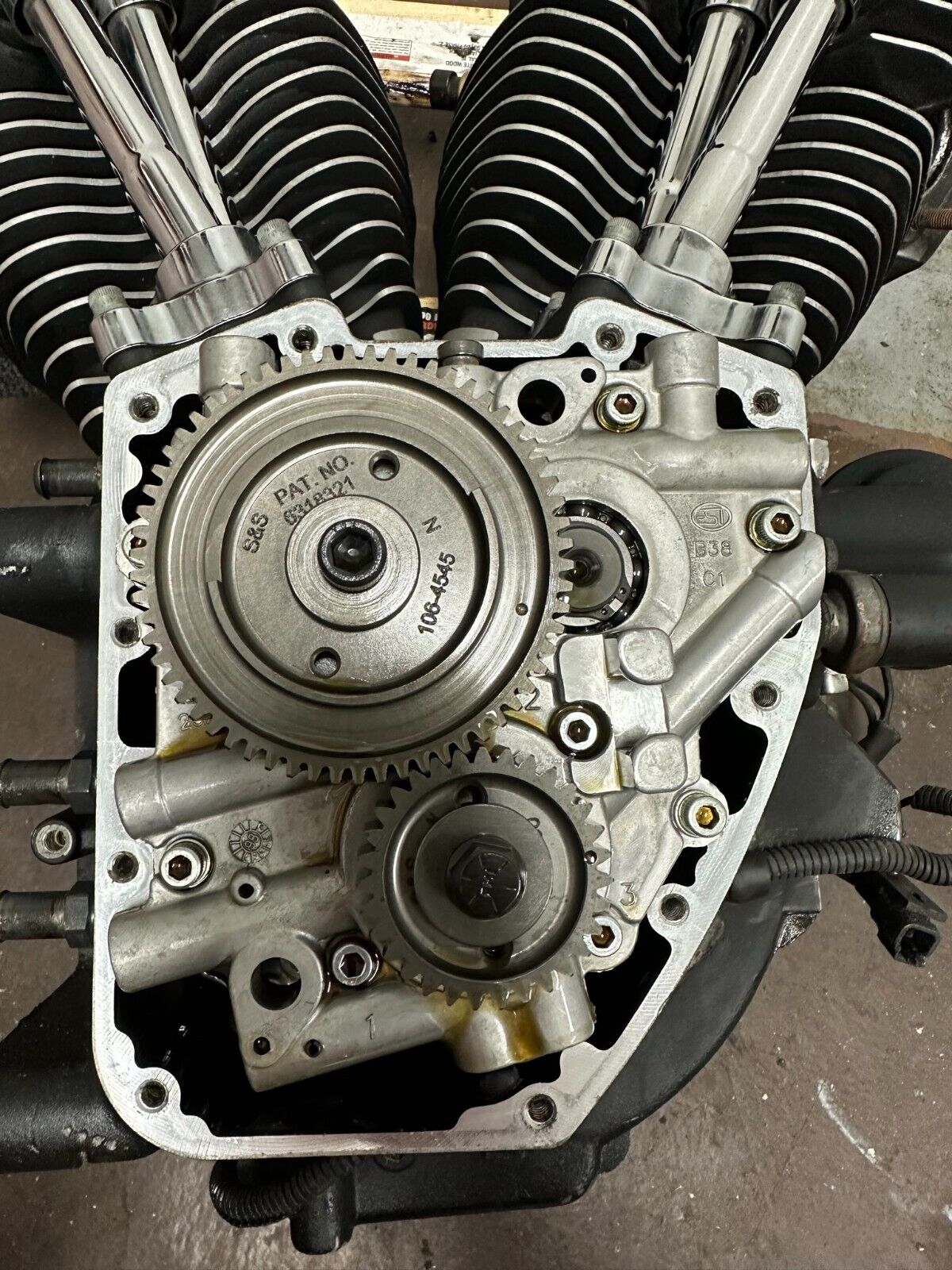 2004 HARLEY FLH ELECTRA GLIDE Twin Cam Engine Motor S&S Gear Driven Cams