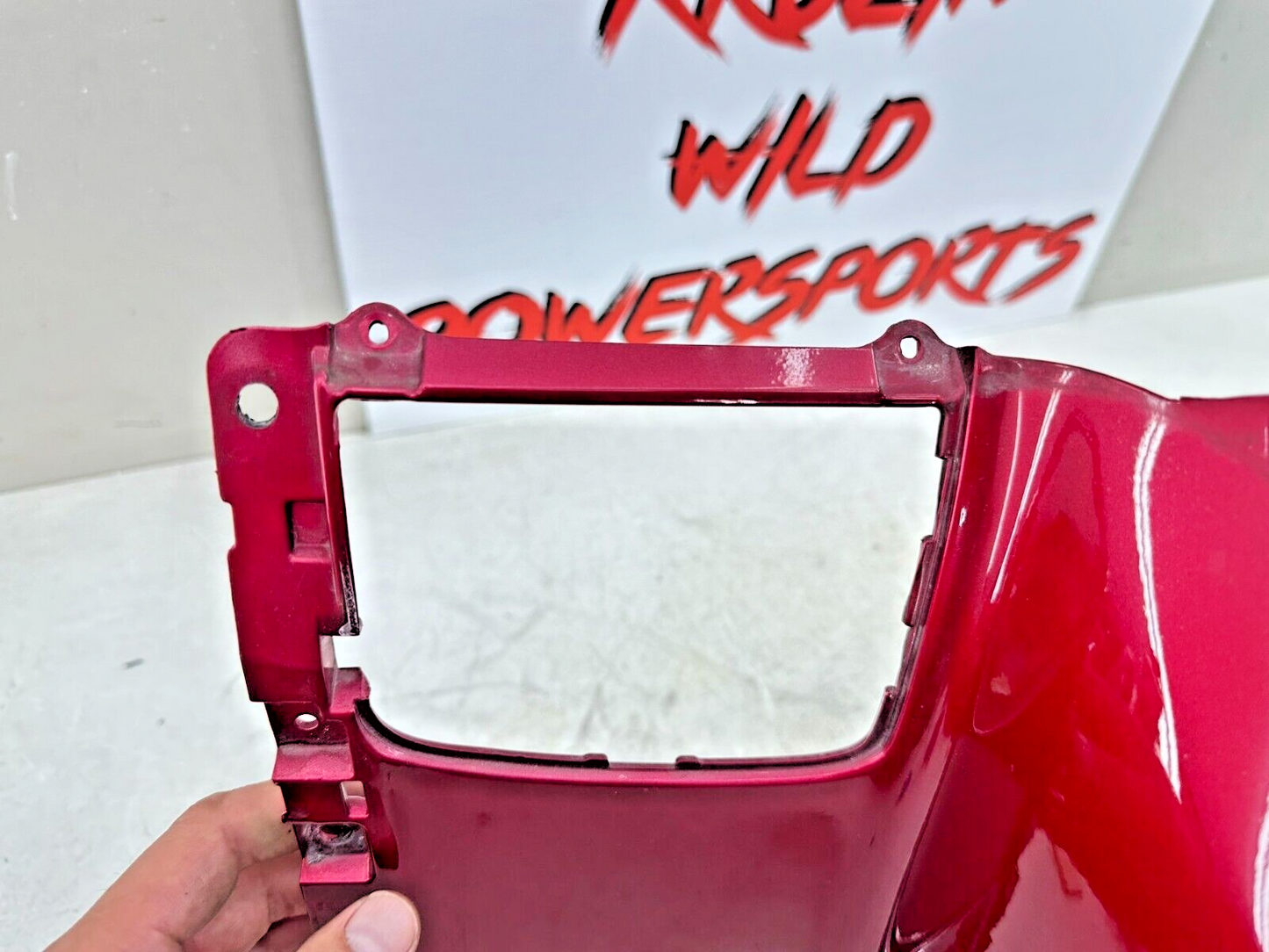 2004 Honda Goldwing GL1800 Top Shelter Fairing Cowl Panel Red