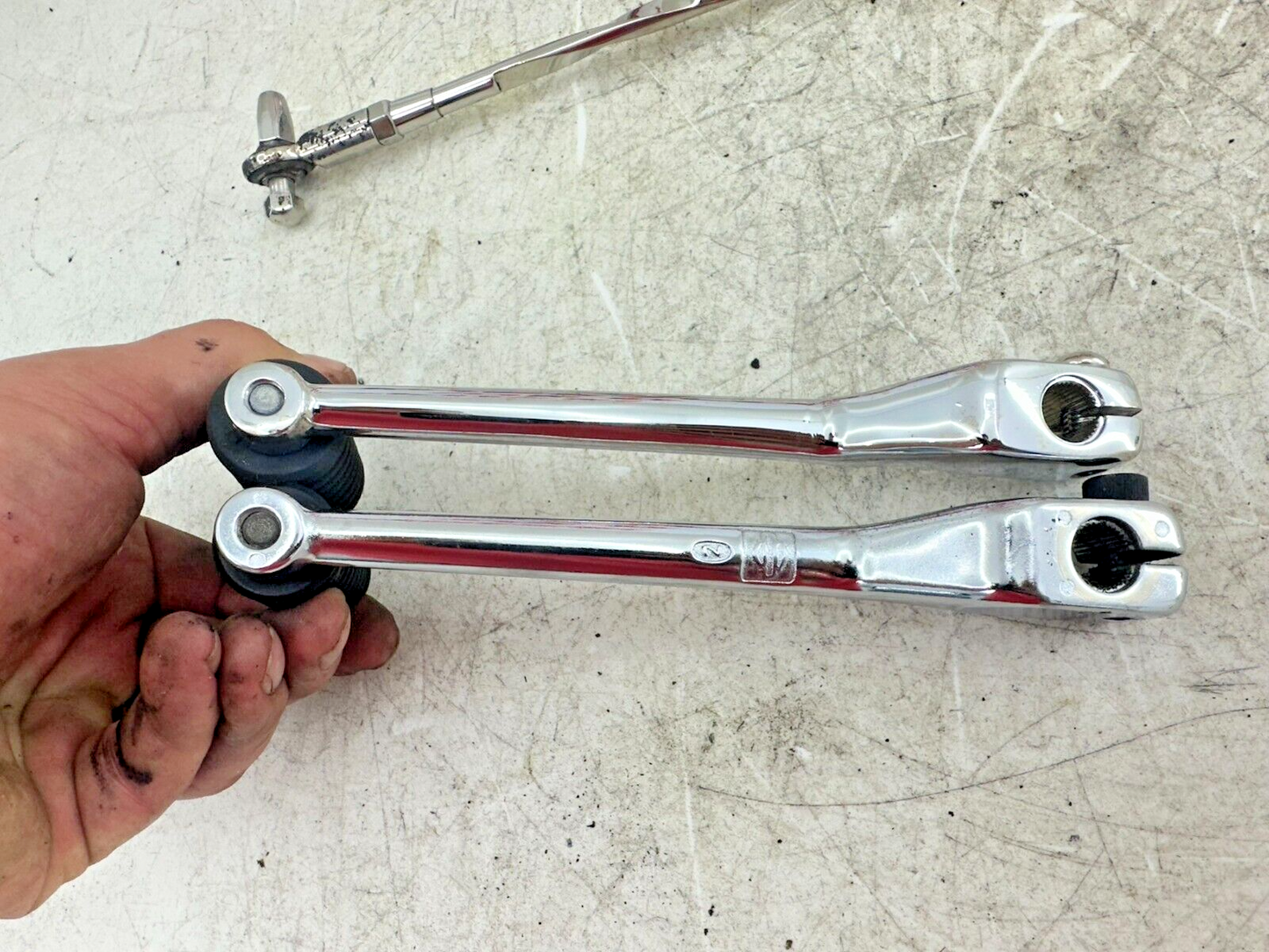 2006 HARLEY SOFTAIL DELUXE OEM HD Heal Toe Shifter Shift Shaft + Linkage