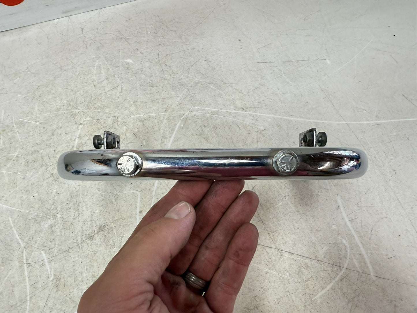2003 HARLEY ELECTRA GLIDE Rear Frame Chrome Support Rail Bar