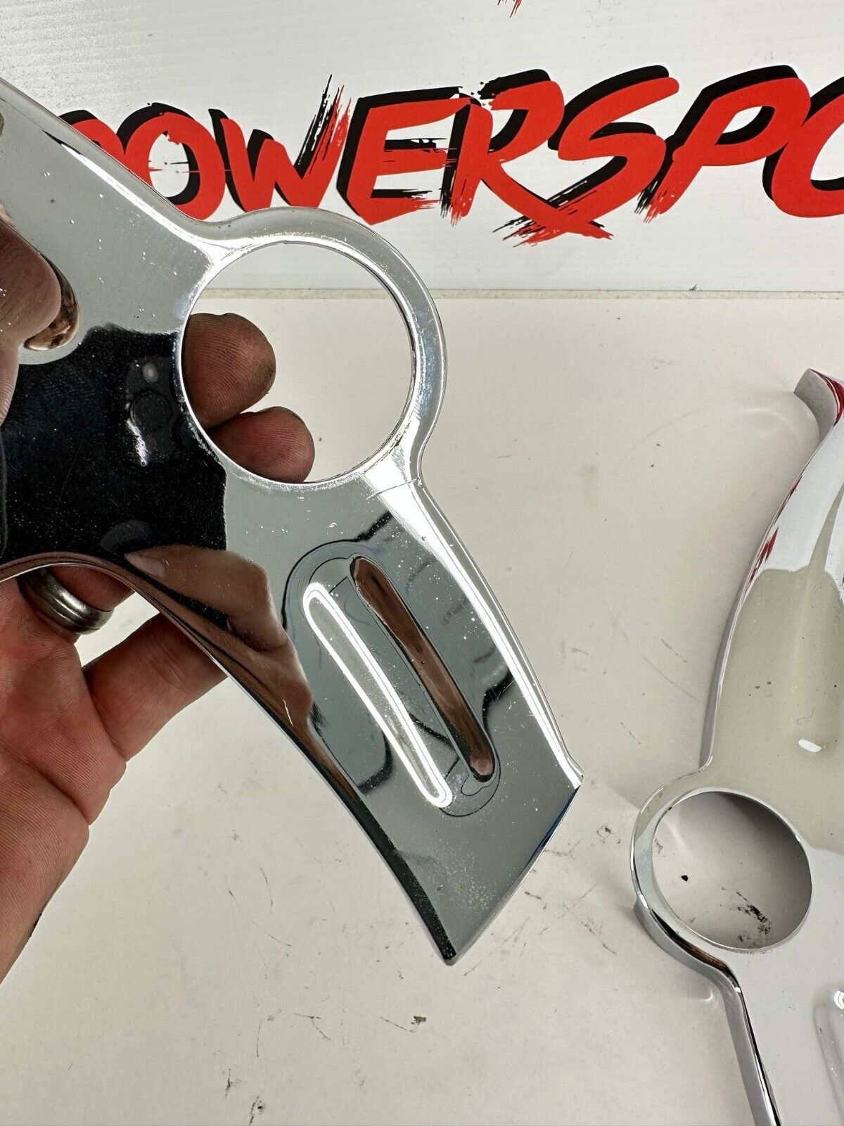 2005 HARLEY DAVIDSON SOFTAIL Chrome Right Left Frame Cover Guard