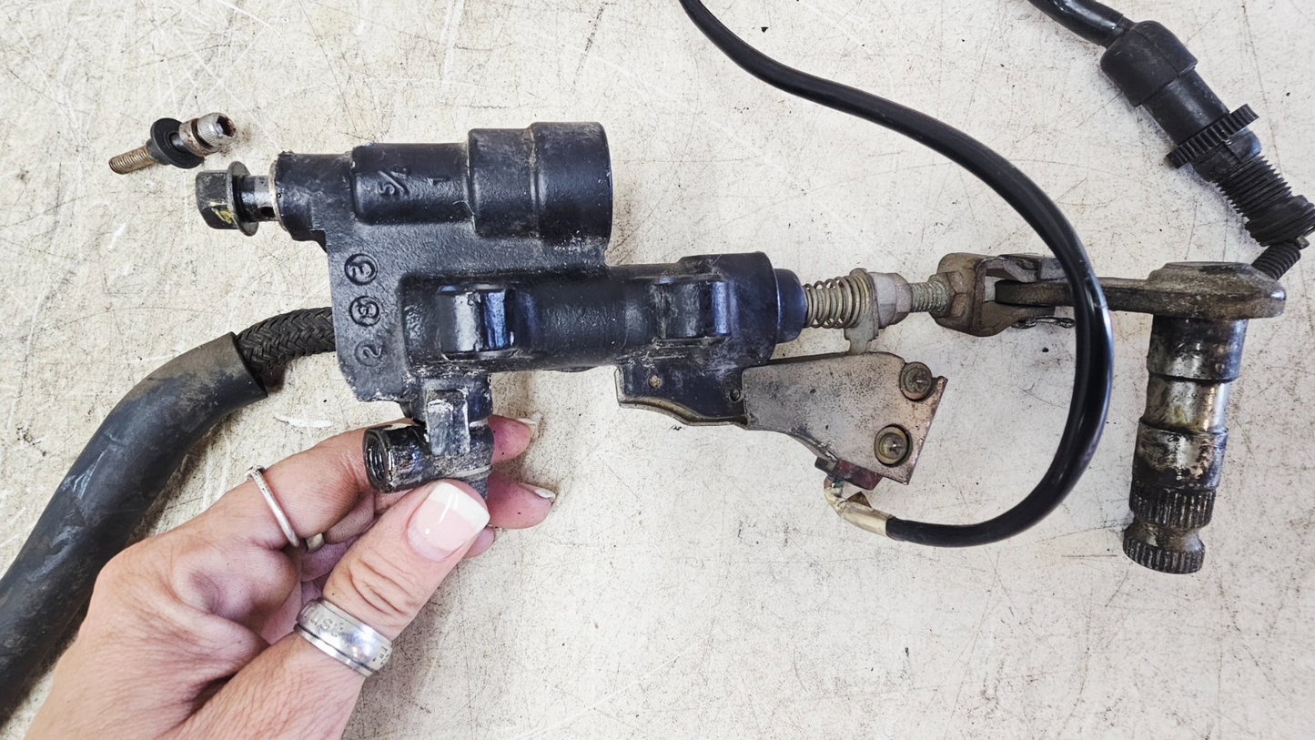 1995 HONDA GOLDWING GL1500 Rear Brake Master Cylinder + Fluid Reservoir