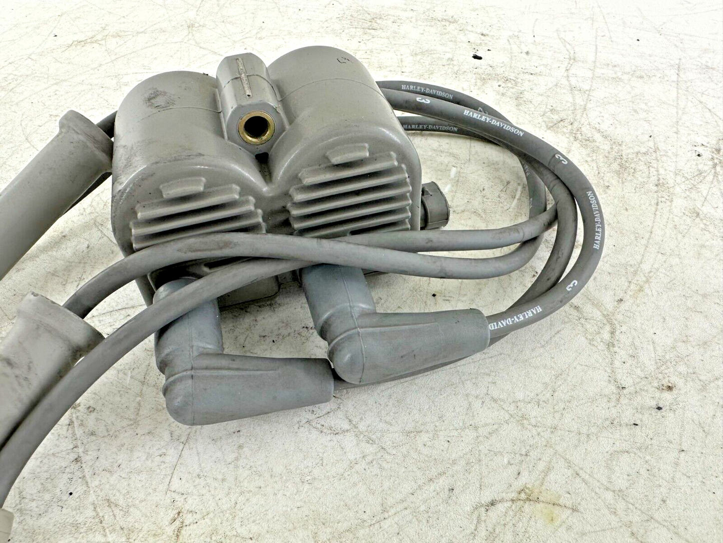 2001 Harley Davidson Sportster Dual Plug Head Ignition Coil & Spark Plug Wires