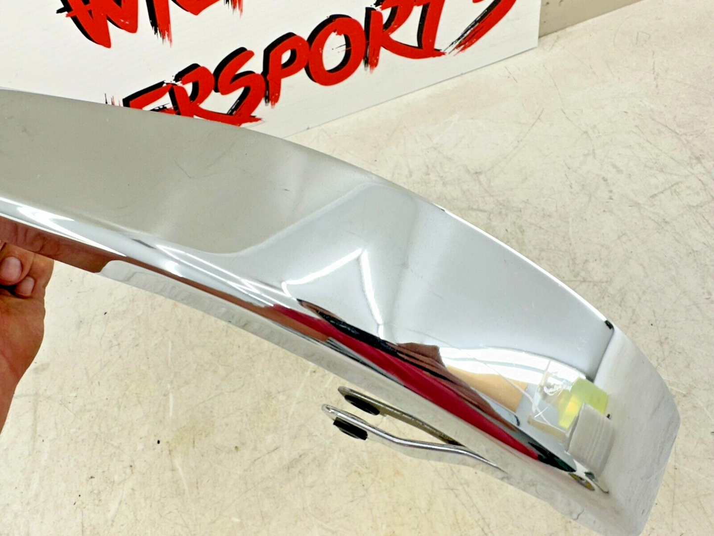 1999 HARLEY DYNA Chrome Upper Belt Guard Cover
