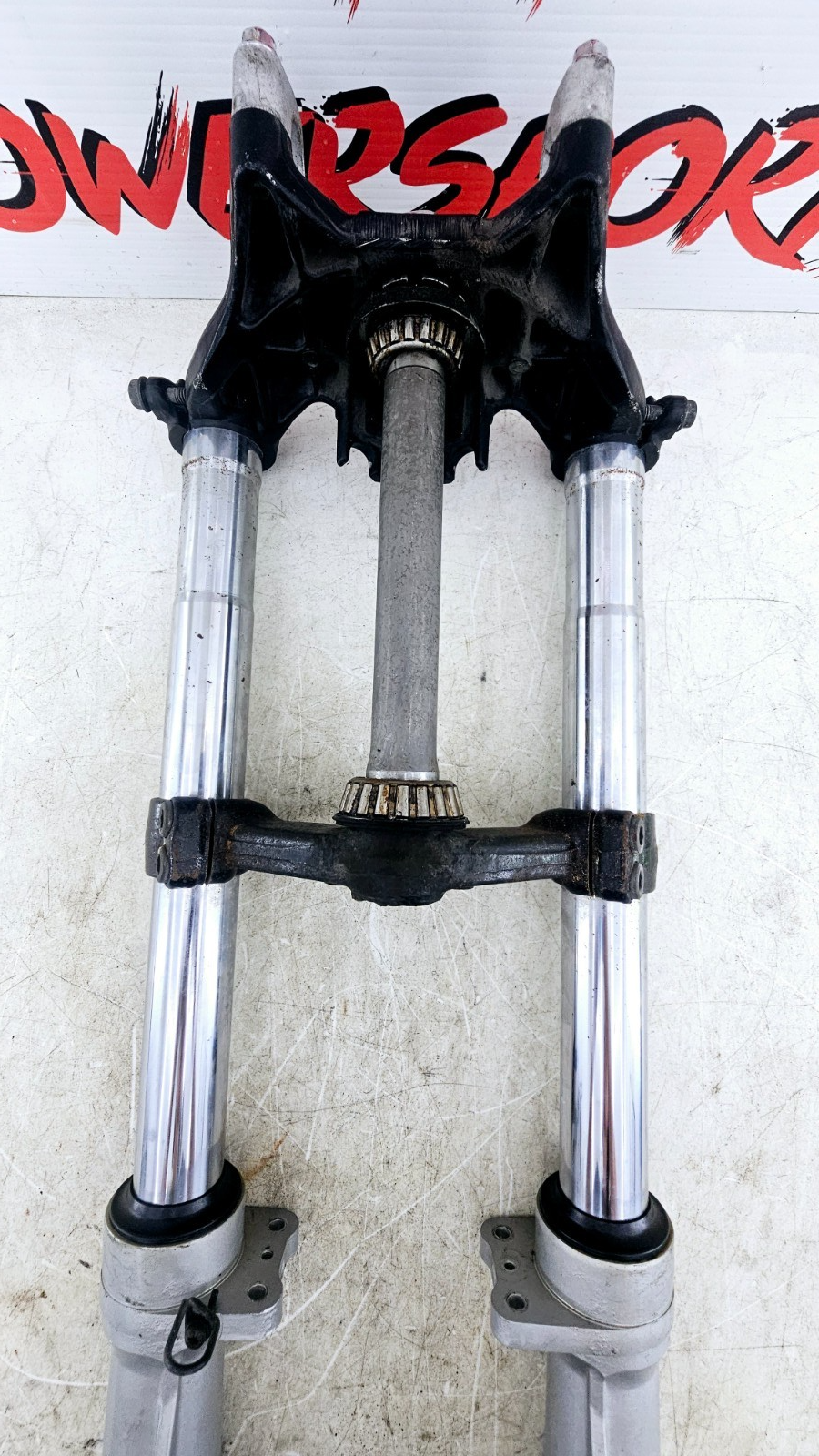 1993 HONDA GOLDWING GL1500 Front end Forks Suspension Triple Tree Clamp Tubes