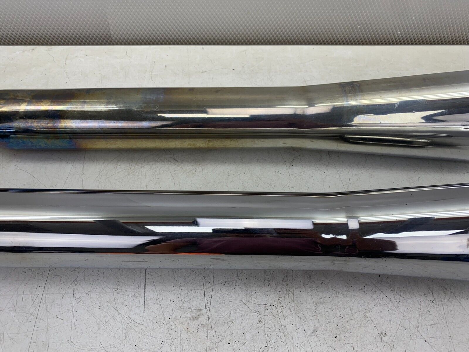 2000 HARLEY DAVIDSON FLH ROADKING EXHAUST SYSTEM SLIP ON MUFFLER SILENCER CHROME