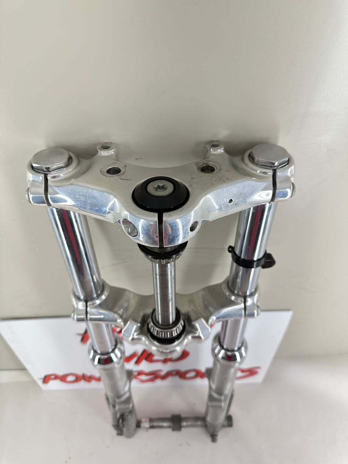 2012 HARLEY SPORTSTER CUSTOM Forks Triple Clamps Tree Front End 4K