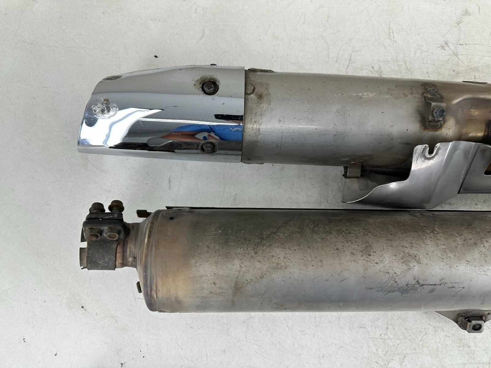 2001-2010 Honda Goldwing GL1800 1800 Genuine Right Left Exhaust Muffler OE Tips