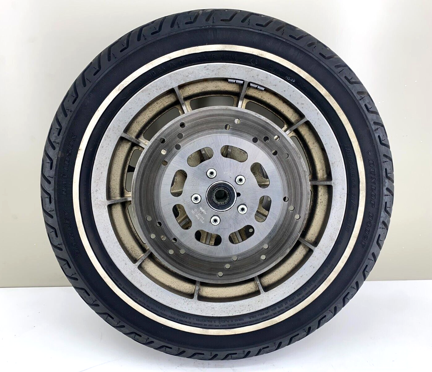 1995 HARLEY ELECTRA GLIDE 30th Anniversary Gold Front Wheel Rim 10 Spoke