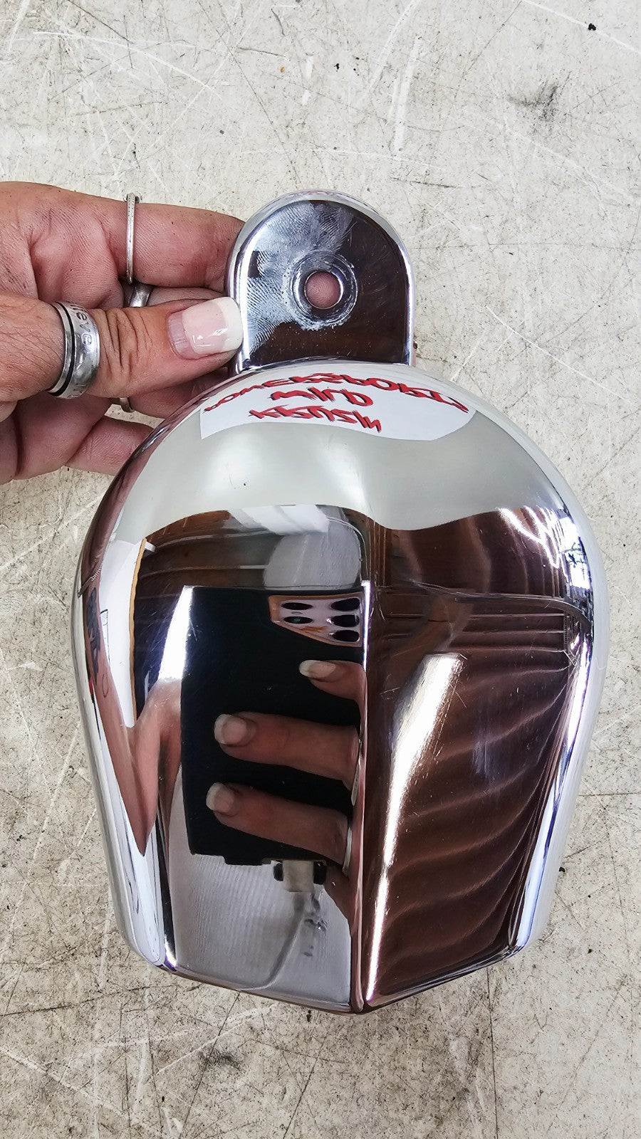 1993 HARLEY SOFTAIL Horn + Chrome Cover