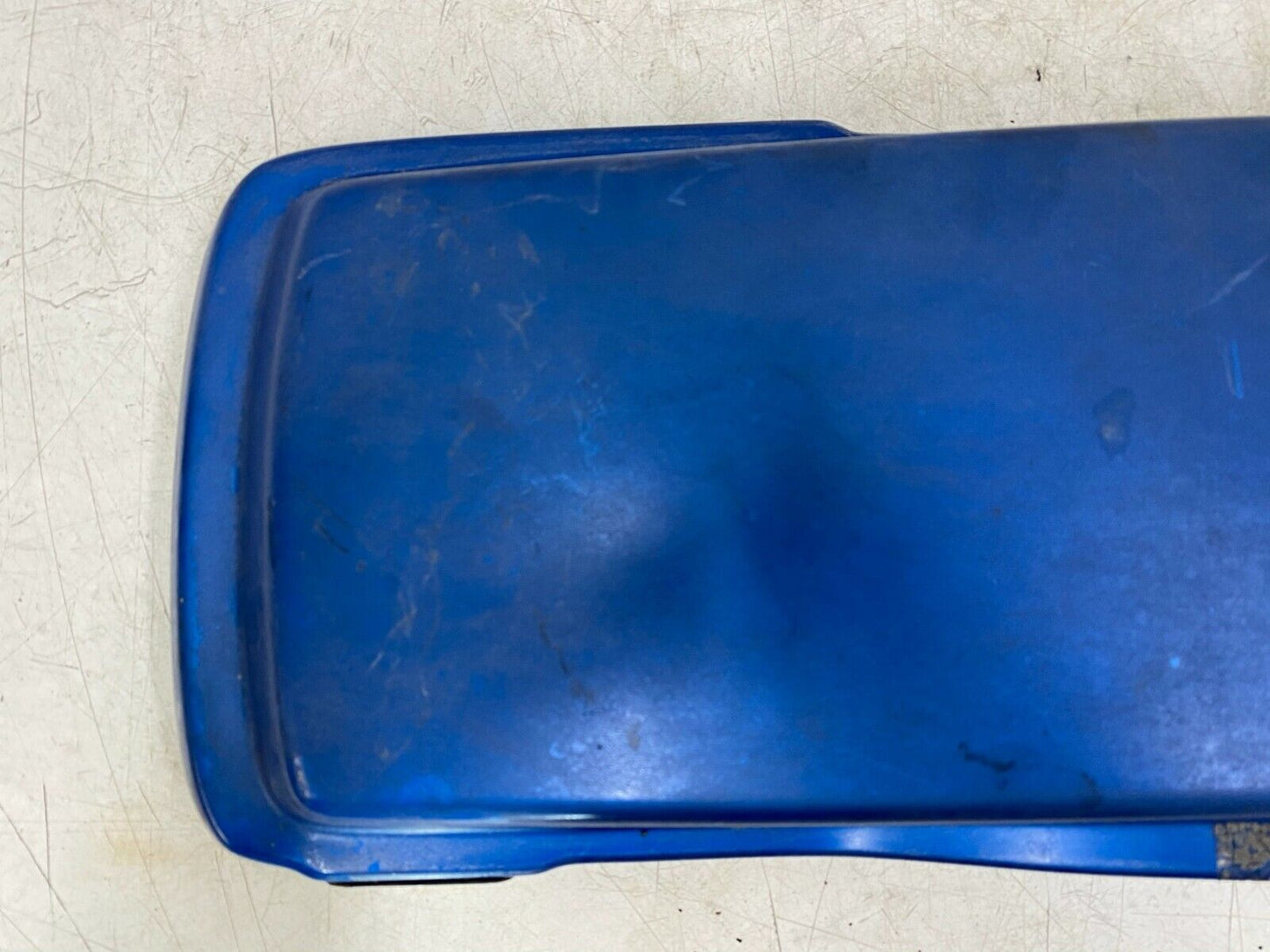 2002 HARLEY DAVIDSON FLH Road Glide CVO Left Saddle Bag Lid OEM HD Blue