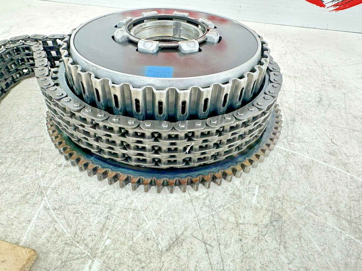 1997 HARLEY SPORTSTER Primary Clutch Basket + Chain