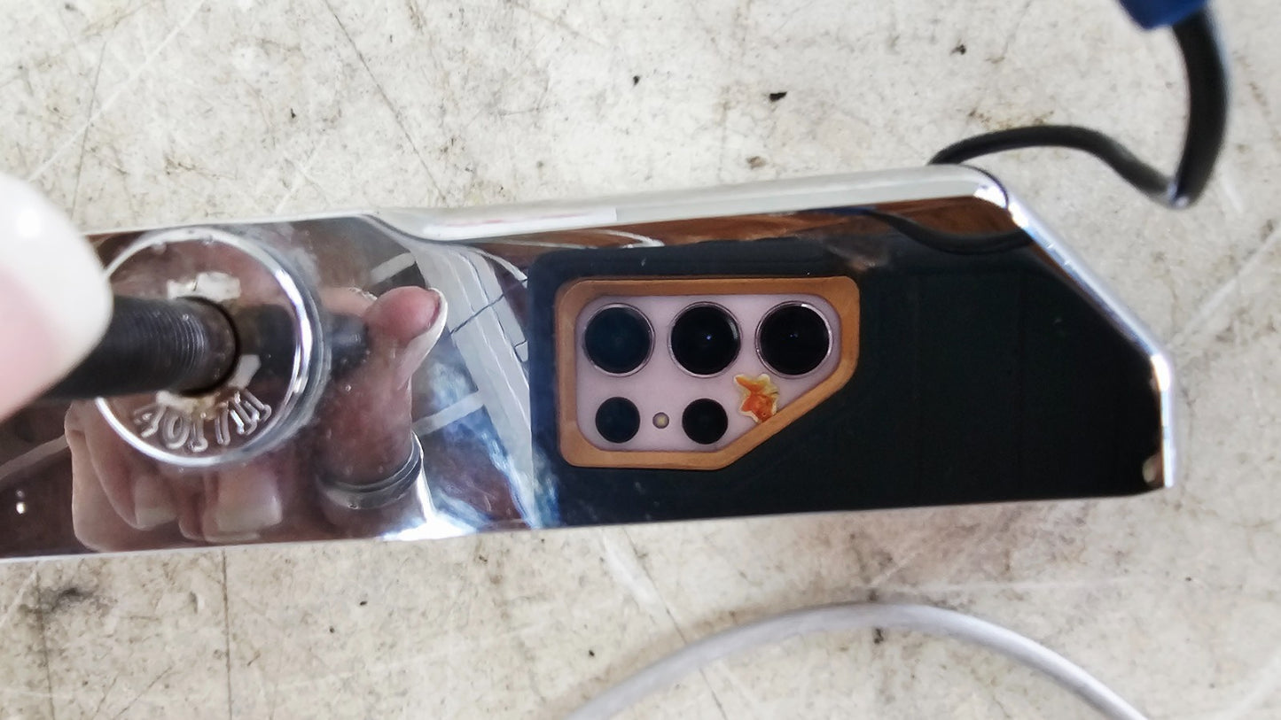 1993 HARLEY SOFTAIL Triple Tree turn signal Bar Chrome